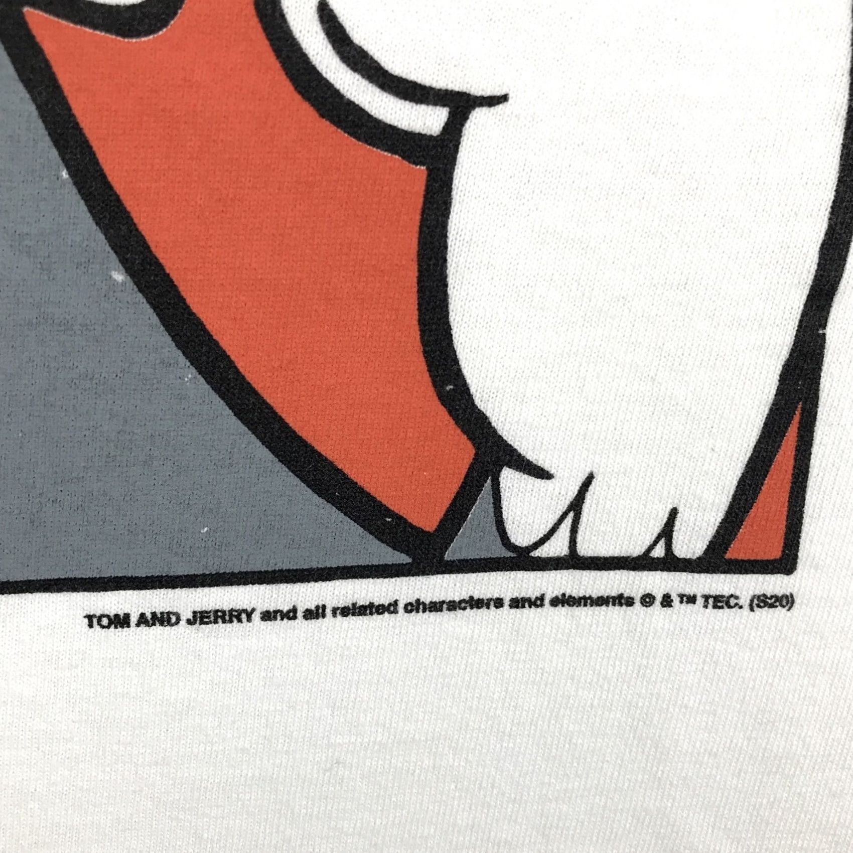 Delta TOM & JERRY CARTOON T-Shirt XL tv show cat mouse soft Size US XL / EU 56 / 4 - 7 Thumbnail