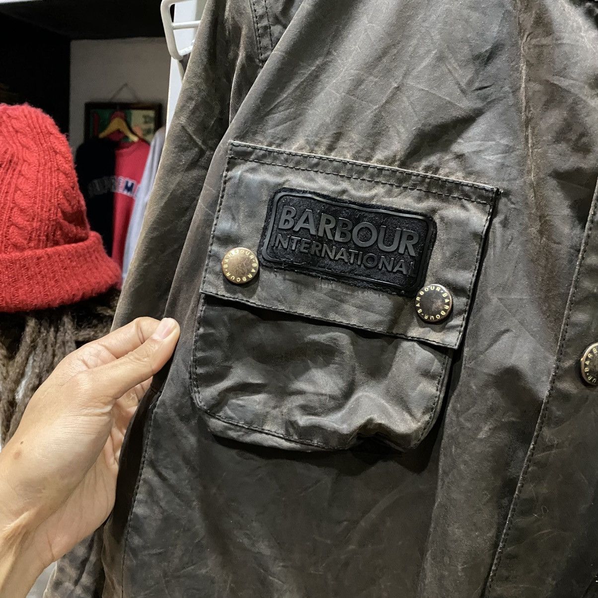 Barbour Barbour International FOG waxed parka Size US S / EU 44-46 / 1 - 11 Thumbnail
