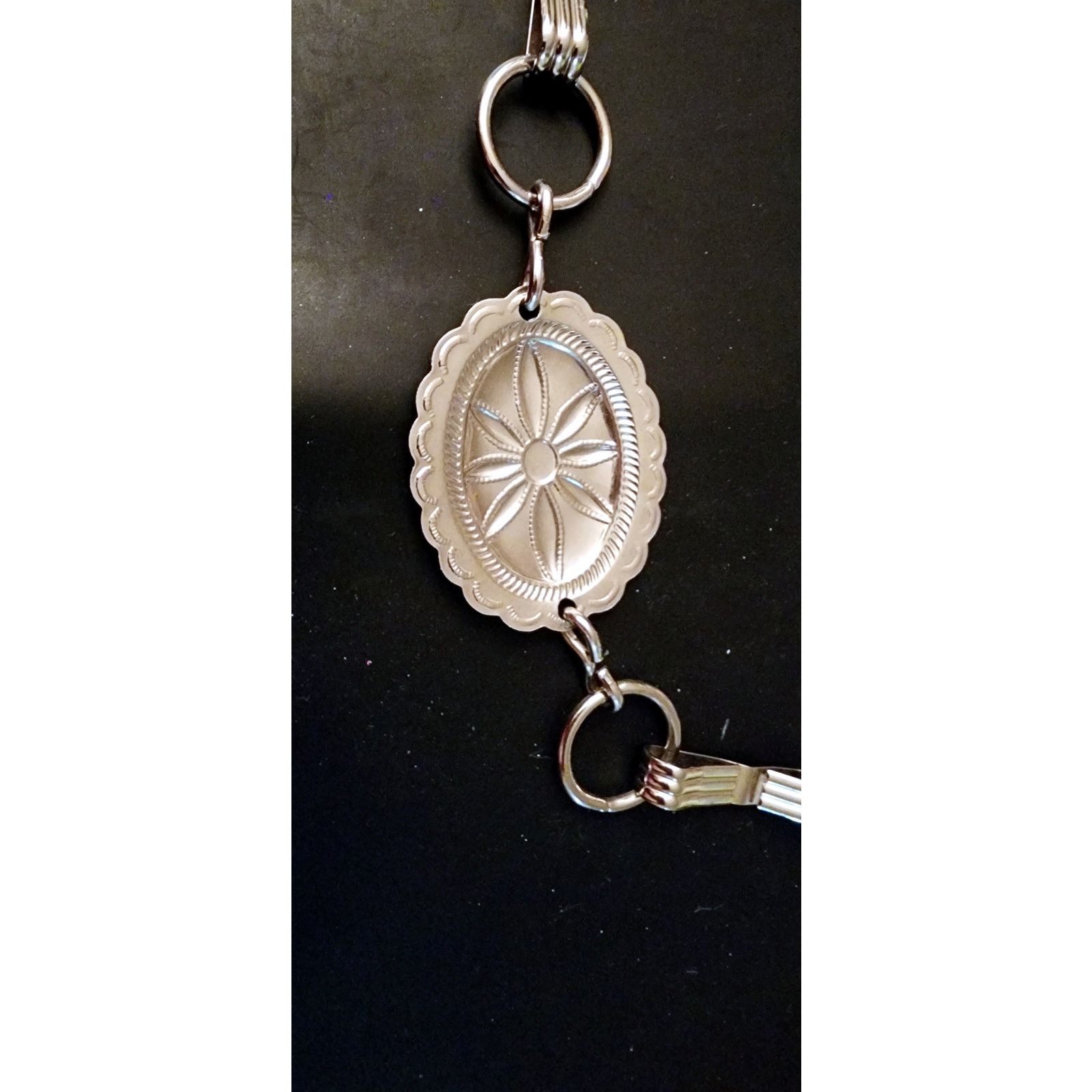 Other Silver tone Concho Belt By Cmf Size ONE SIZE - 5 Thumbnail