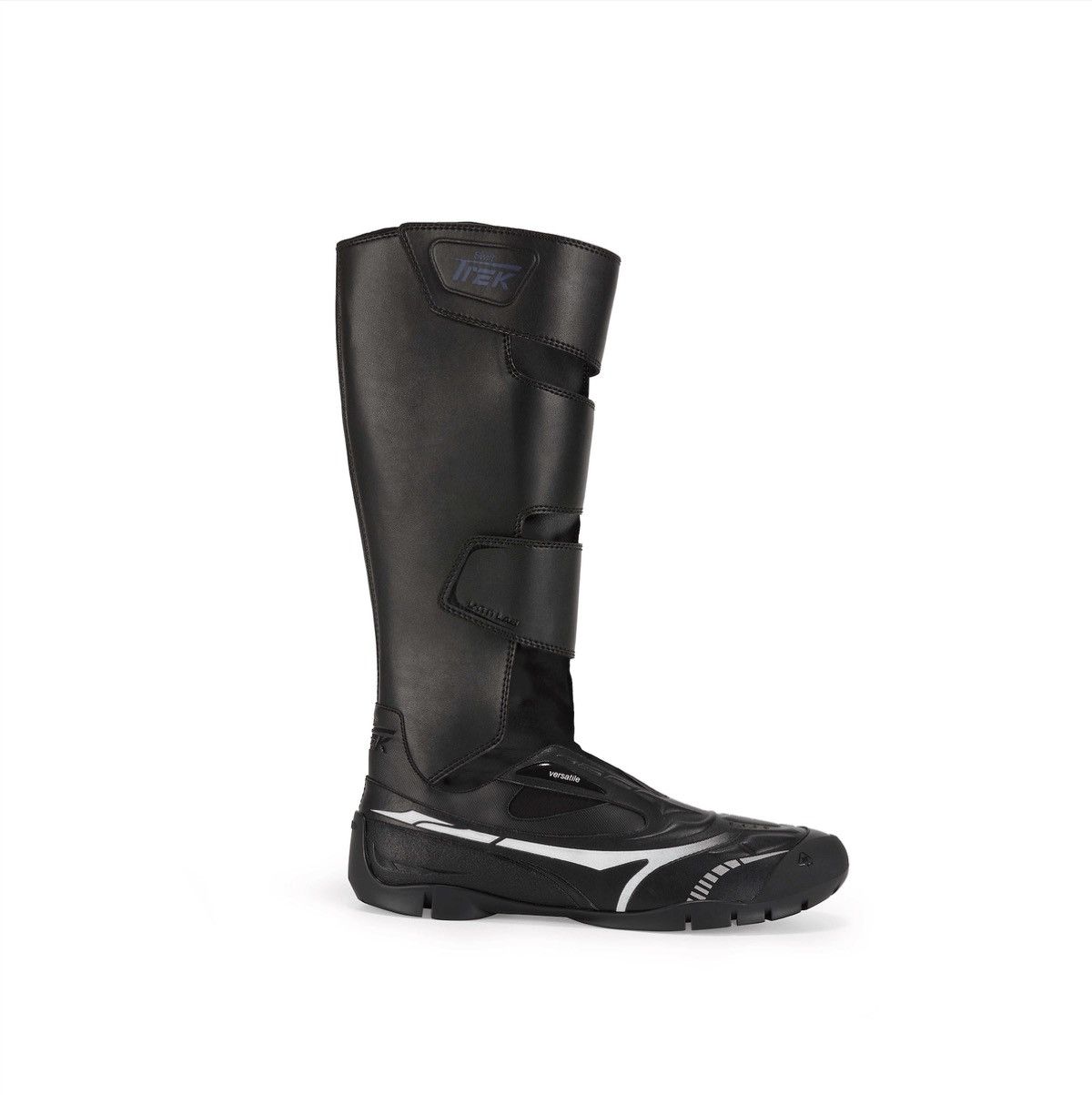 untitlab Untitlab Swift-Trek Faux-Leather Motorcycle Biker Boots Size US 9 / EU 42 - 5 Thumbnail
