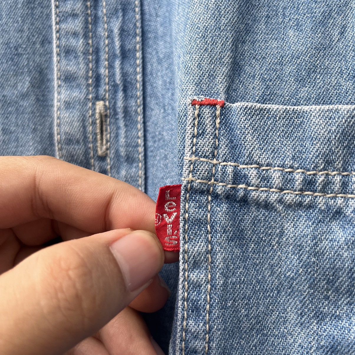 Levi's × Levi's Made & Crafted × Levi's Vintage Clothing Vintage levis Signature chambray blue jeans denim long sleev Size US L / EU 52-54 / 3 - 6 Thumbnail