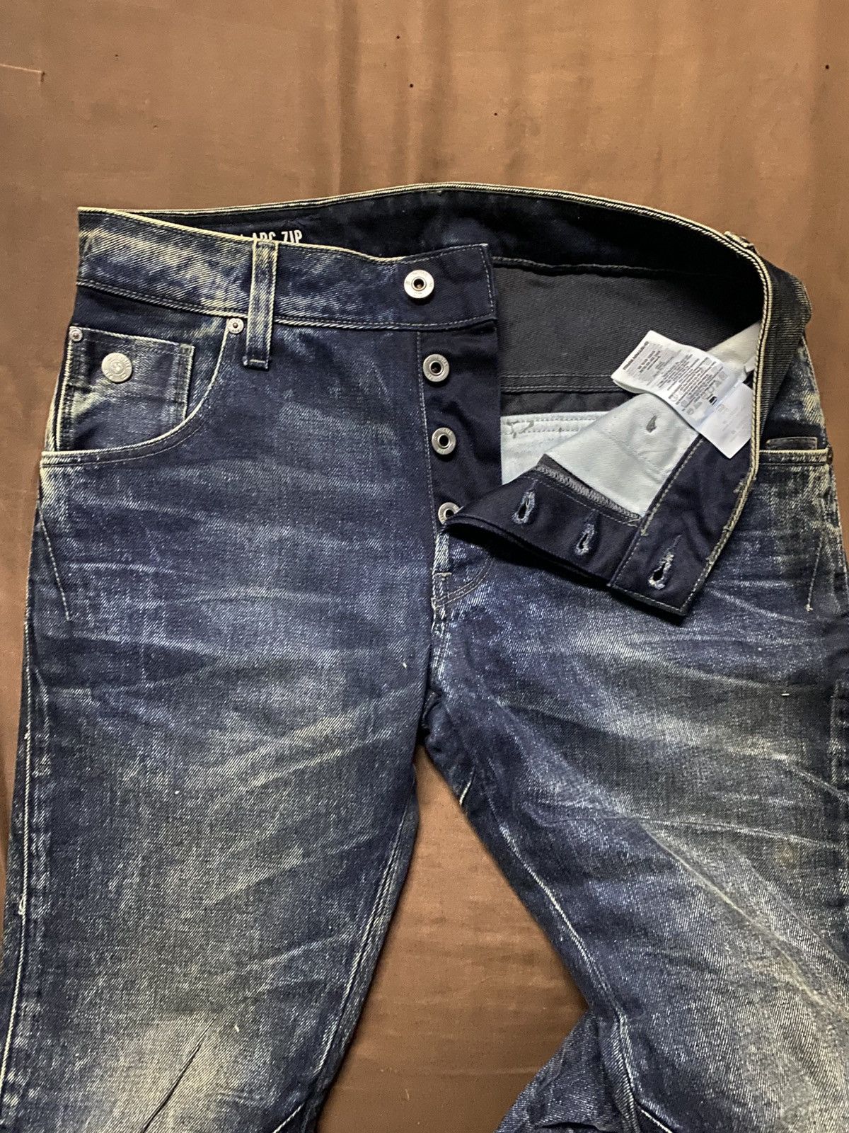 G-Star G-Star Raw 3D Curve Leg Tapered Denim Size US 30 / EU 46 - 5 Thumbnail