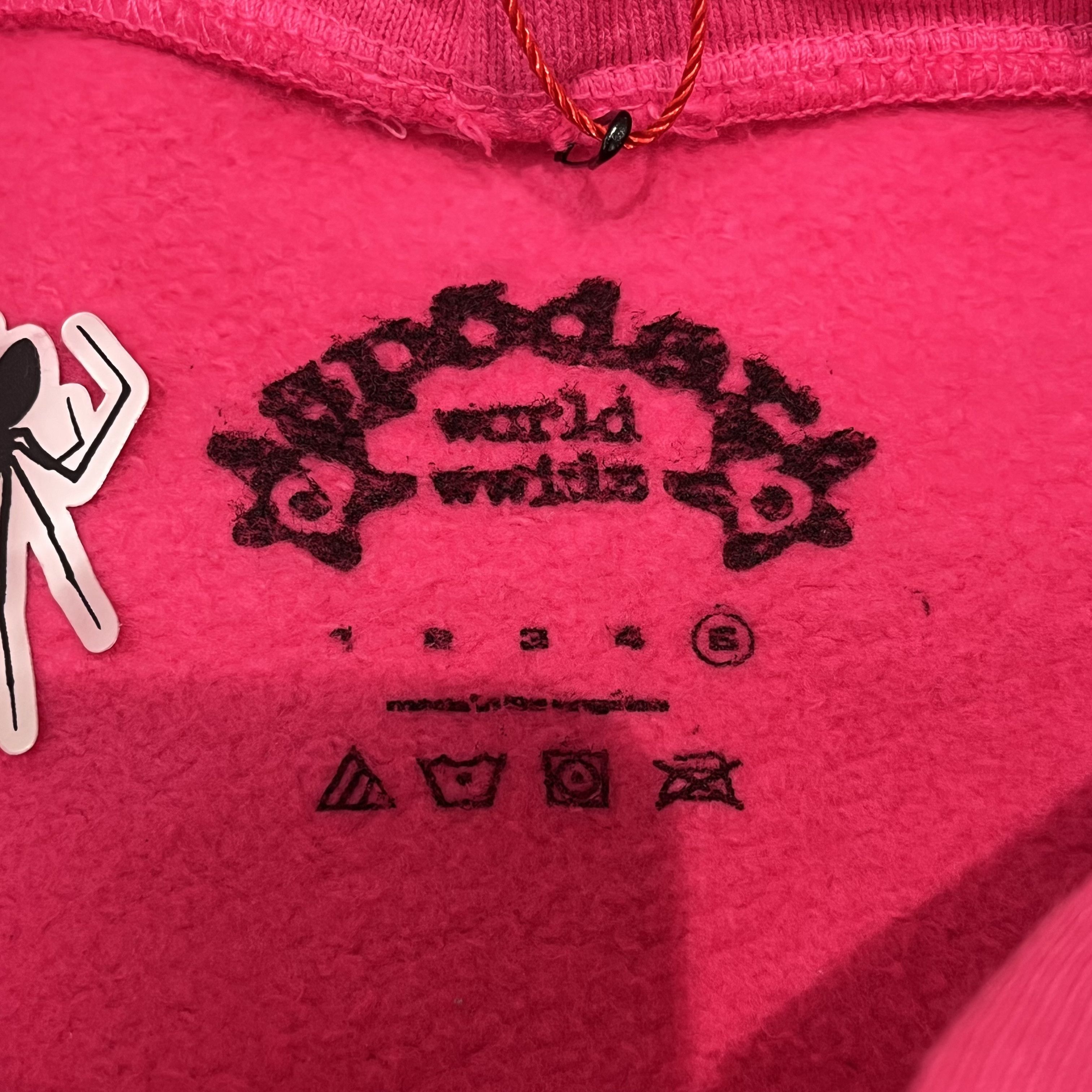 Sp5der Sp5der P*NK V2 Hoodie Pink Size US XXL / EU 58 / 5 - 4 Thumbnail