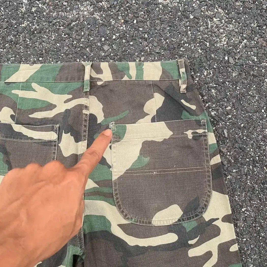 Hunter BROWNY Military Camo Woodland Trousers Fatigue Pants W32 Size US 32 / EU 48 - 11 Thumbnail