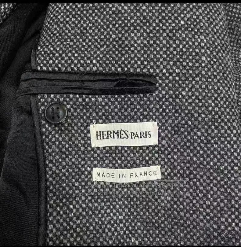 Hermes Hermes Wool cashmere blended coat Size XS / US 0-2 / IT 36-38 - 4 Thumbnail