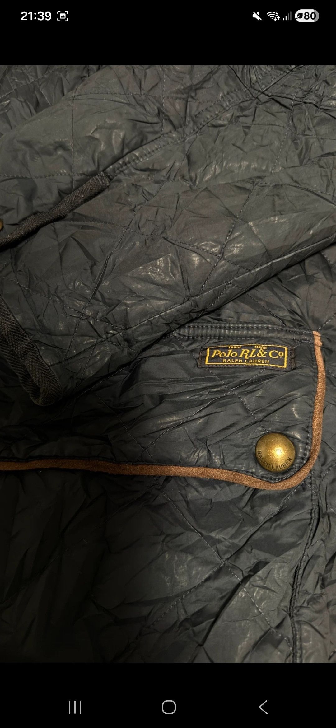 Polo Ralph Lauren Vintage Polo Ralph Lauren Quilted Hunting Jacket 90s Size US XXL / EU 58 / 5 - 7 Thumbnail