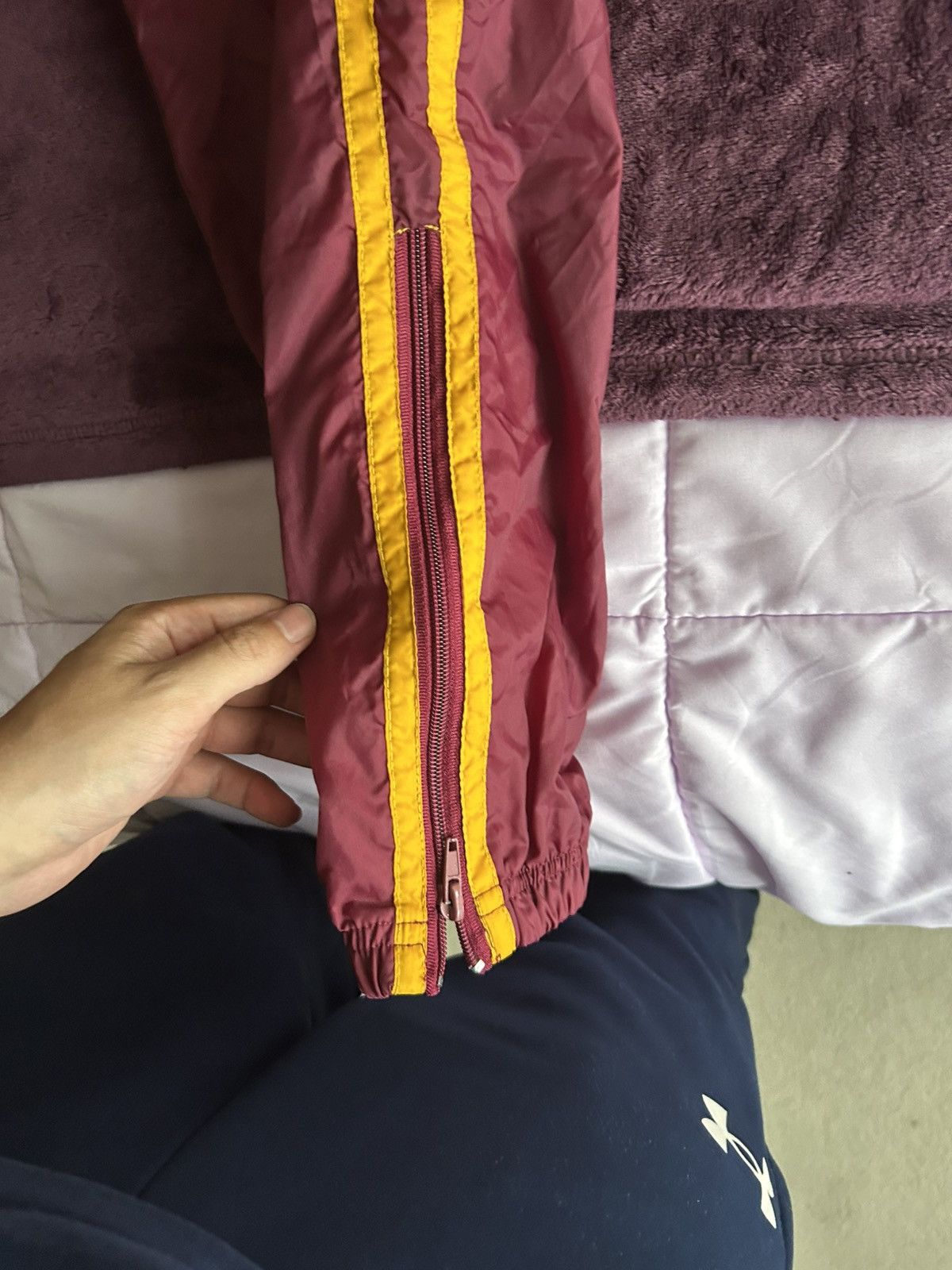 Starter Vintage 90s Minnesota Golden Gophers Starter Track Pants M Size US 32 / EU 48 - 5 Thumbnail