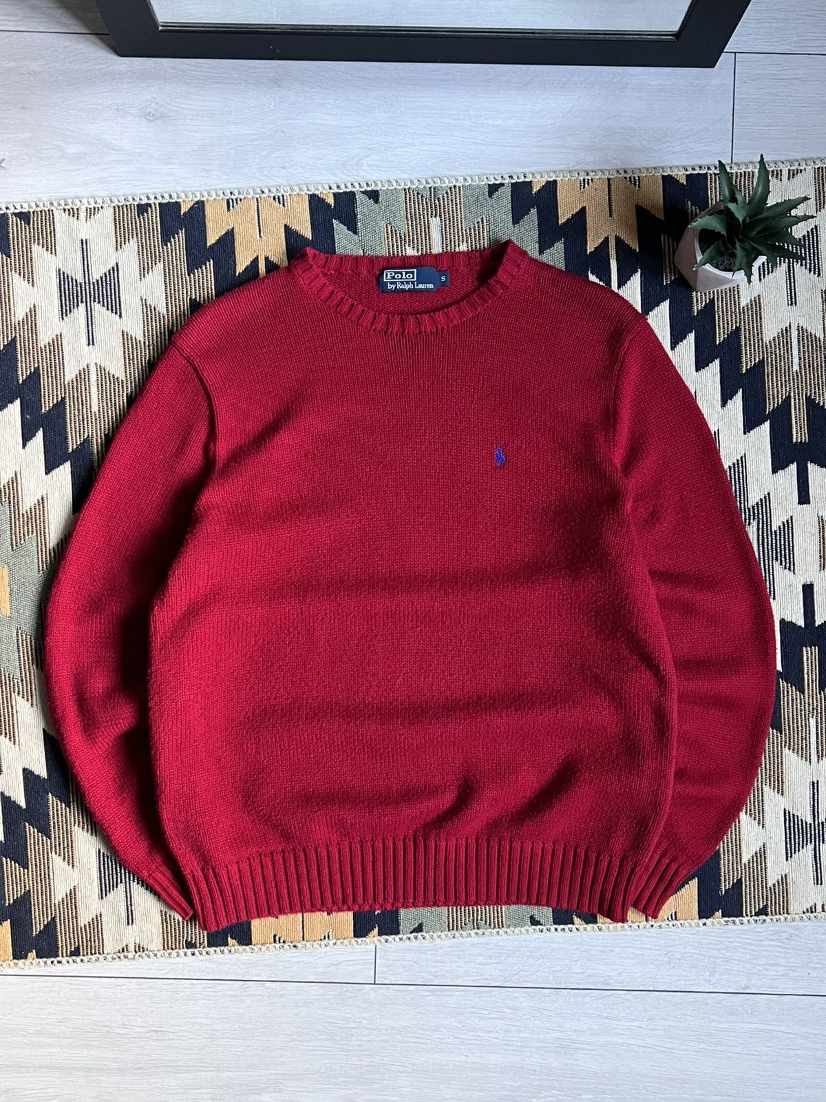 Polo Ralph Lauren Vintage Polo Ralph Lauren Knitted Sweater Size US M / EU 48-50 / 2 - 1 Thumbnail