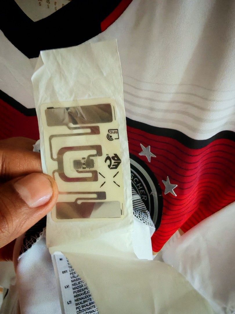Adidas Adidas Germany 2014 World Cup Home Jersey (S Authentic) Size US S / EU 44-46 / 1 - 7 Thumbnail