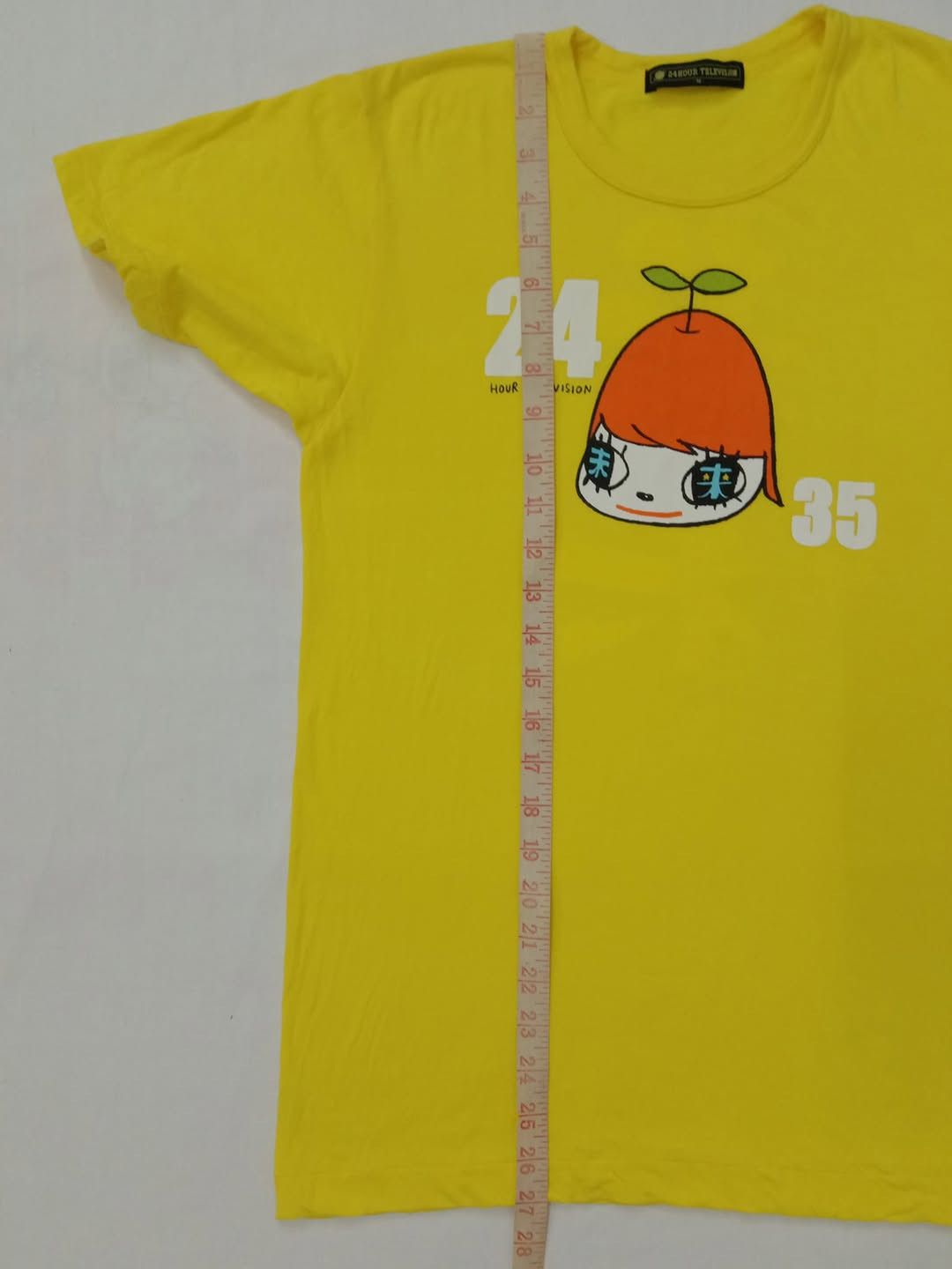 Japanese Brand Yoshitomo Nara 24 Hours Television Tshirt Size US M / EU 48-50 / 2 - 11 Thumbnail