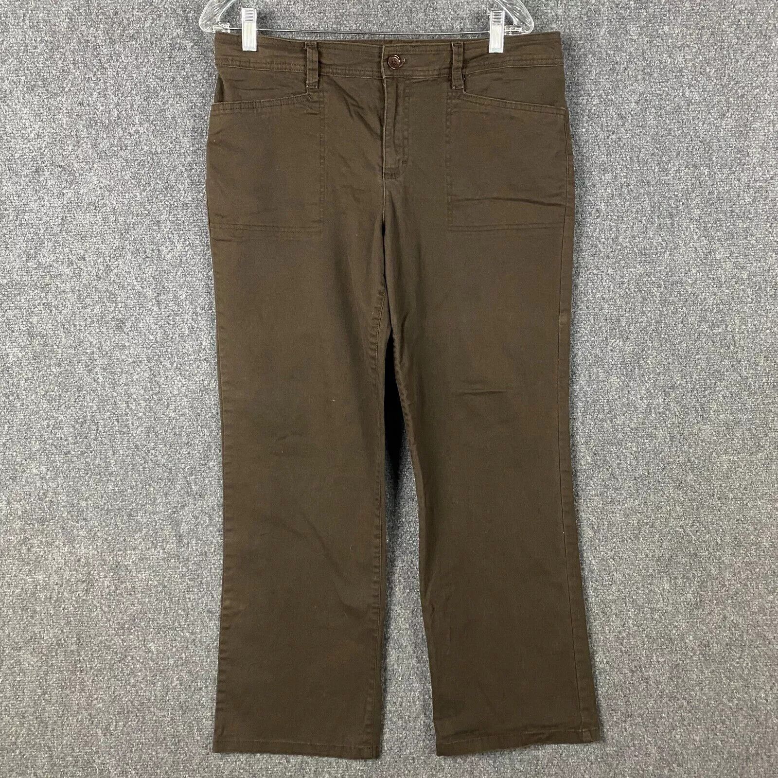 Gloria Vanderbilt Gloria Vanderbilt Chino Pants Women's Size 12 Short Cotton Size 34" / US 12 / IT 48 - 1 Thumbnail