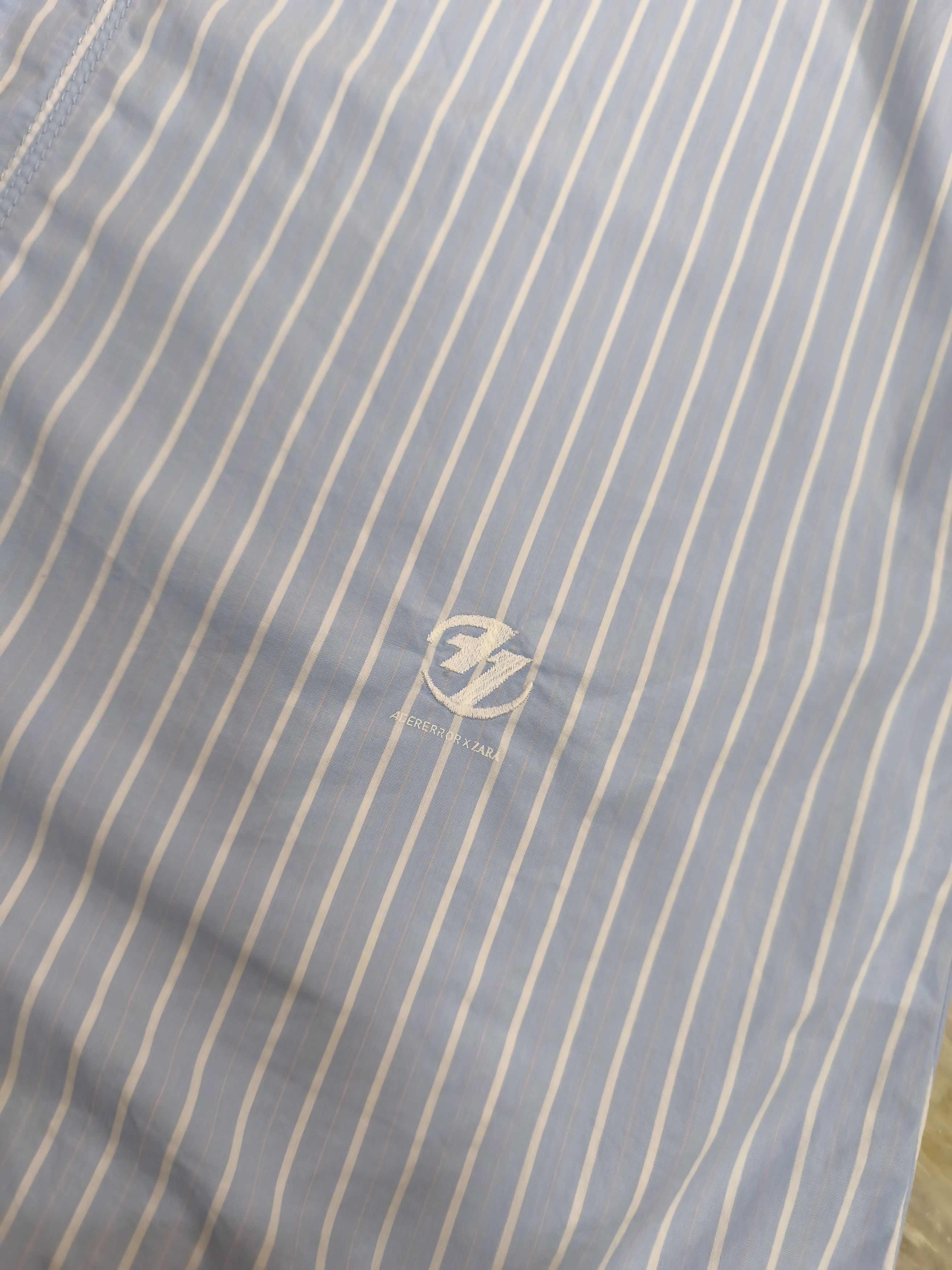 Ader Error × Zara Zara x Ader Error Striped Poplin Shirt Stripe Size US M / EU 48-50 / 2 - 5 Thumbnail