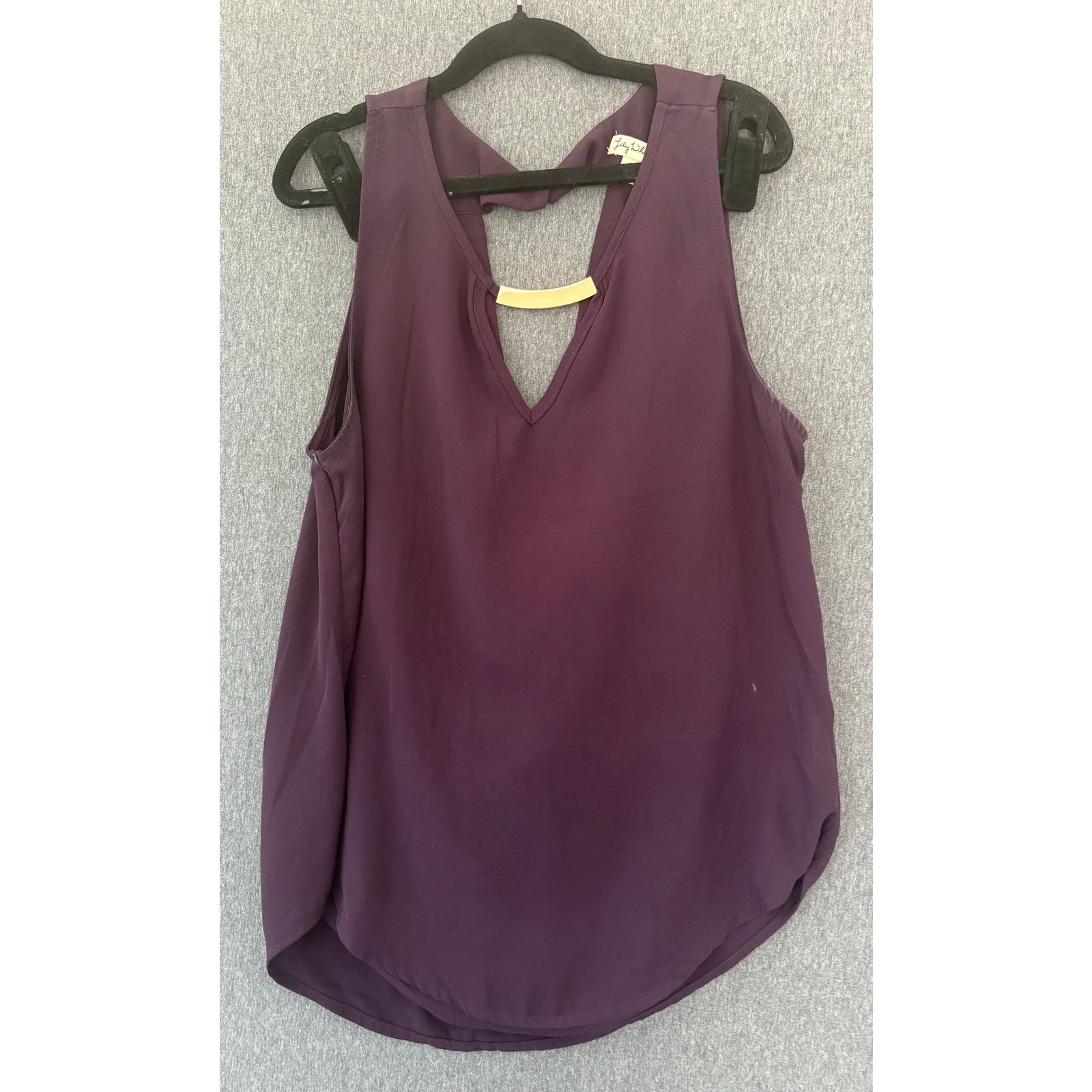 Other Lily White | Drape Back Sleeveless Blouse | Small Size S / US 4 / IT 40 - 2 Thumbnail