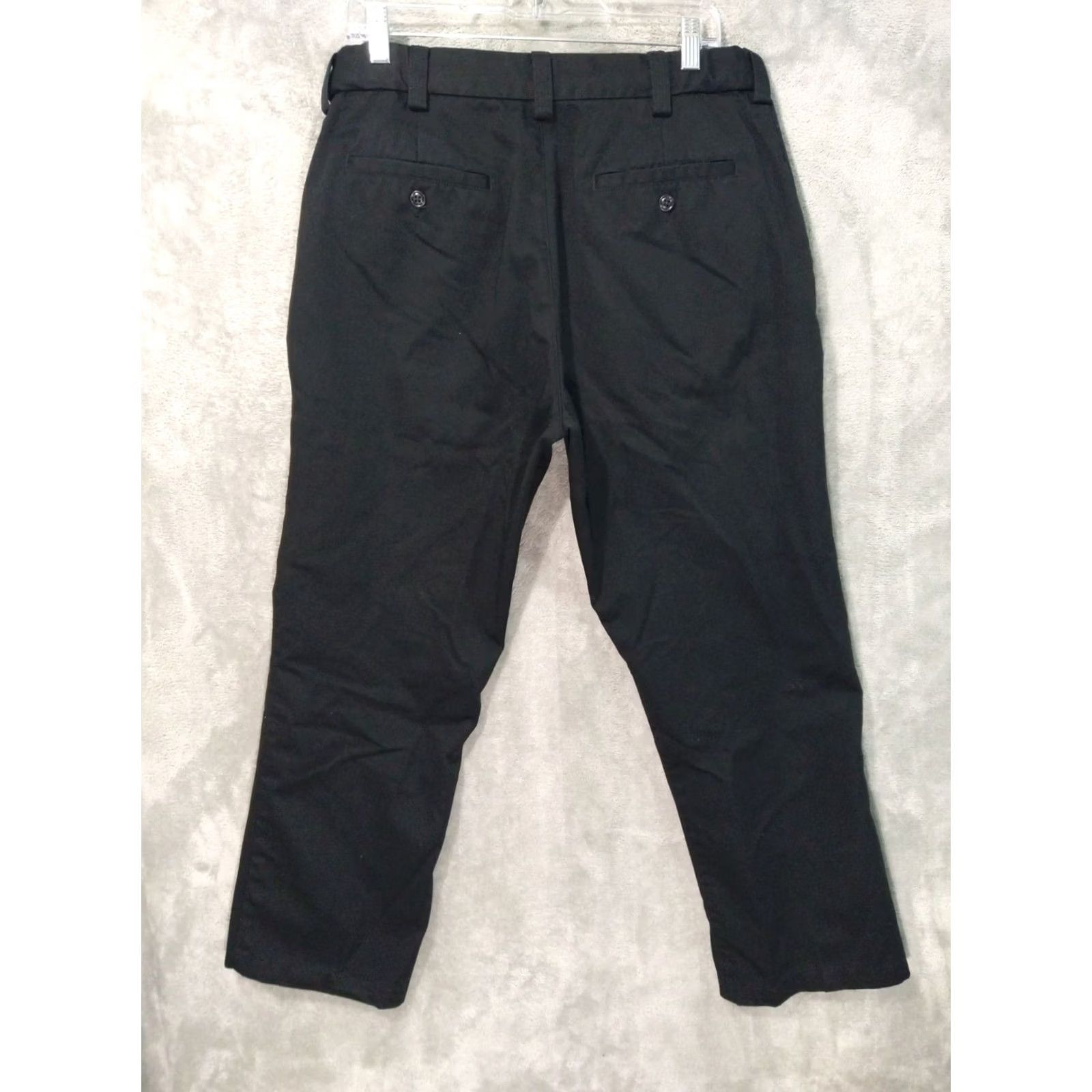 Vintage 5.11 Tactical Pants Mens 34x30 Black Covert Khaki 2.0 Flat Front Twill Pants Regular Black Size US 34 / EU 50 - 2 Thumbnail