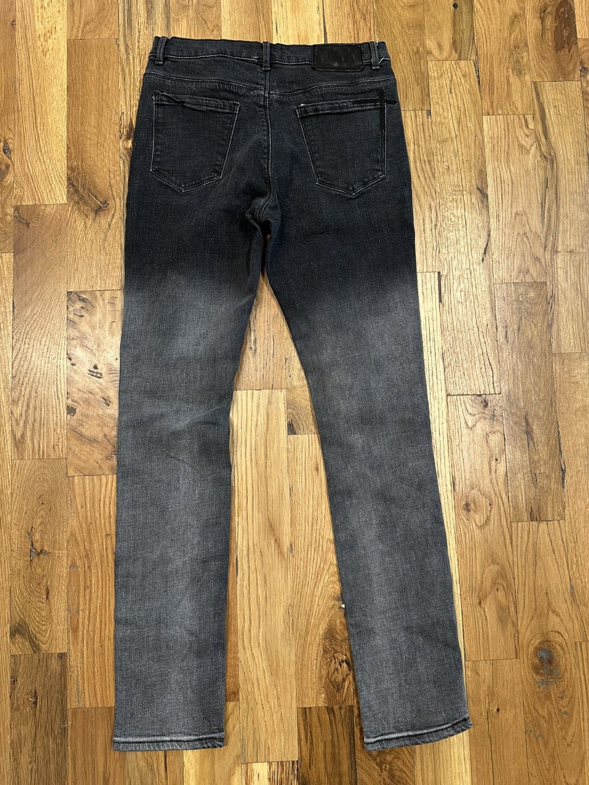 Rta Rta Black Spell Gradient Gray Denim Jeans Size 28 Size US 28 / EU 44 - 2 Thumbnail