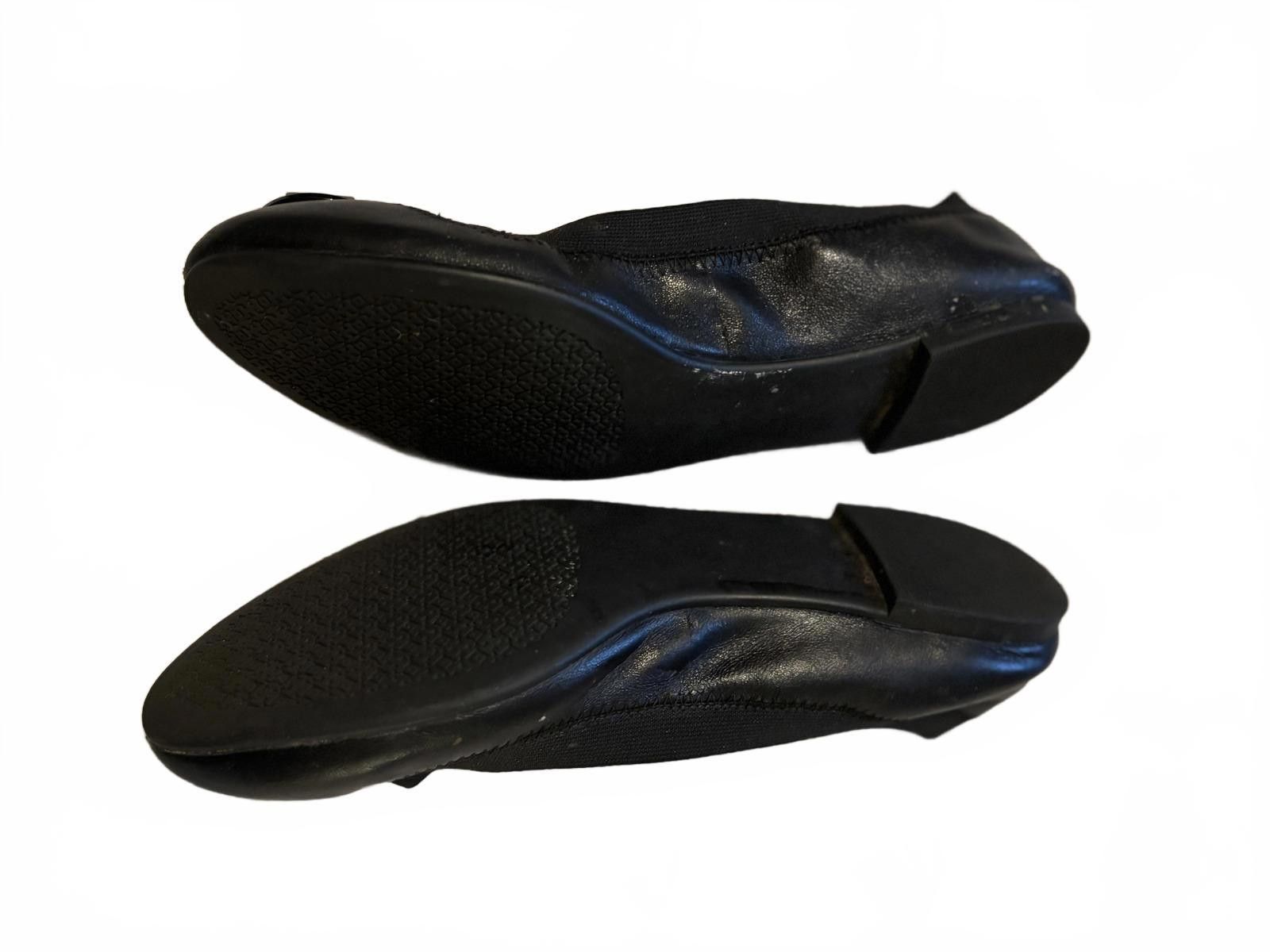 Other Tory Burch Black Leather Ballet Flats with Logo Accent sz 7 Size US 7 / IT 37 - 3 Thumbnail