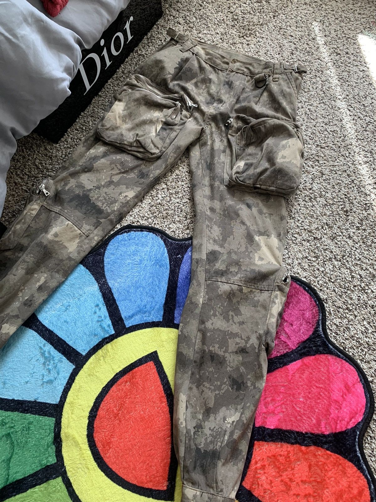 MNML MNML Camo Cargos Size US 31 - 1 Thumbnail