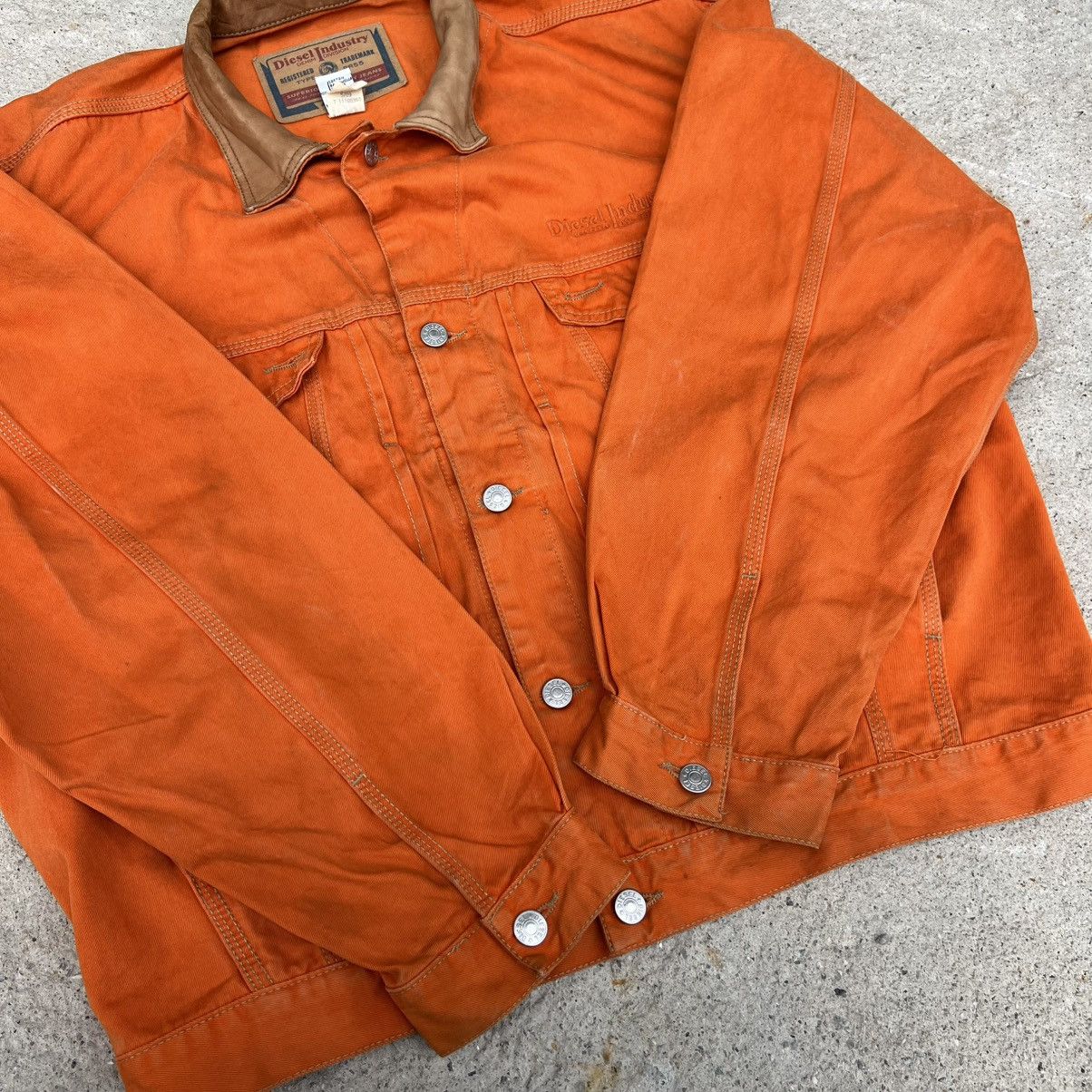 Diesel × Vintage Vintage 90s Diesel Denim Jacket Size US L / EU 52-54 / 3 - 12 Thumbnail