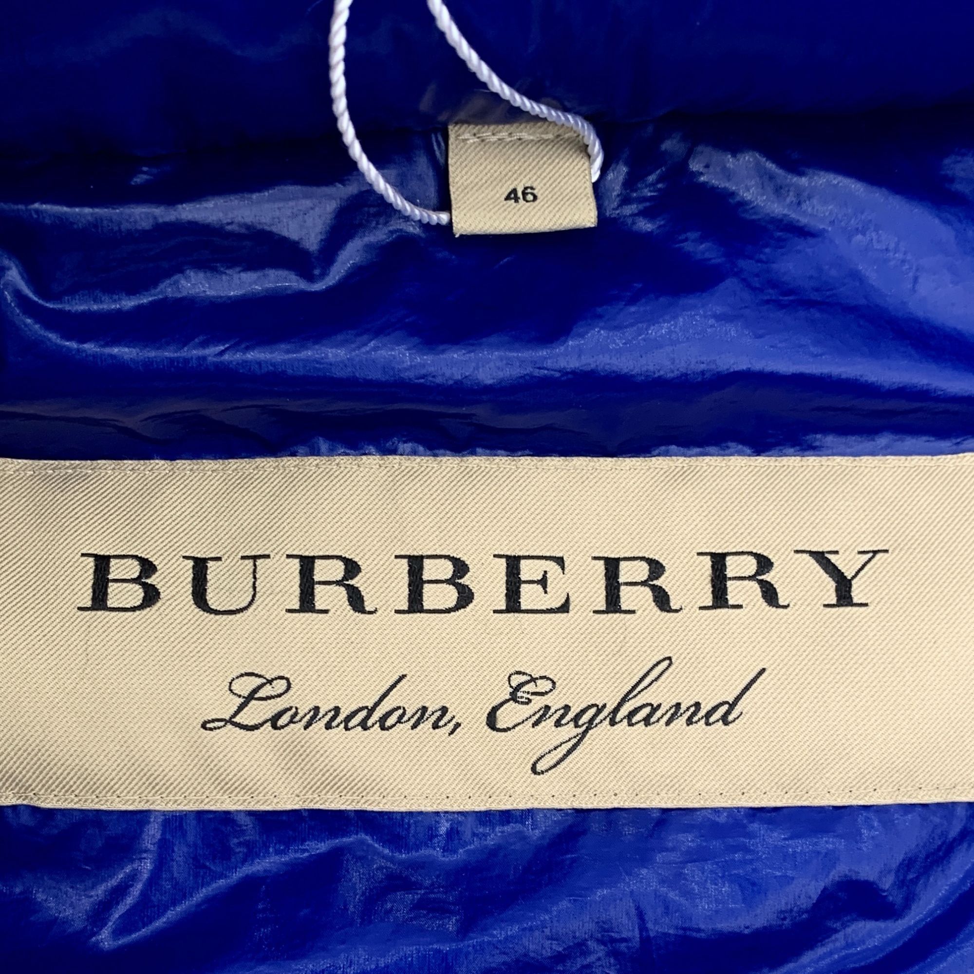 Burberry Burberrys Blue Puffer Jacket Mens Size S Size US S / EU 44-46 / 1 - 8 Thumbnail