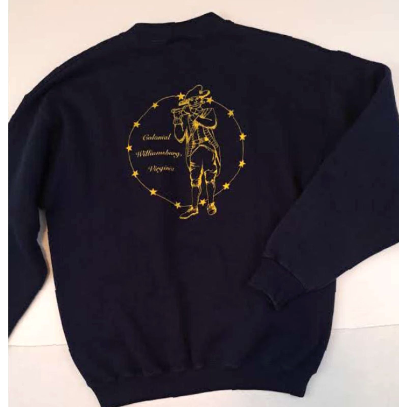 Tultex VINTAGE Photographic Society of America Embroidered Sweatshirt Tultex USA Blue Crew Neck Long Sleeve M Unisex Adults Sweatshirt Size US M / EU 48-50 / 2 - 5 Thumbnail