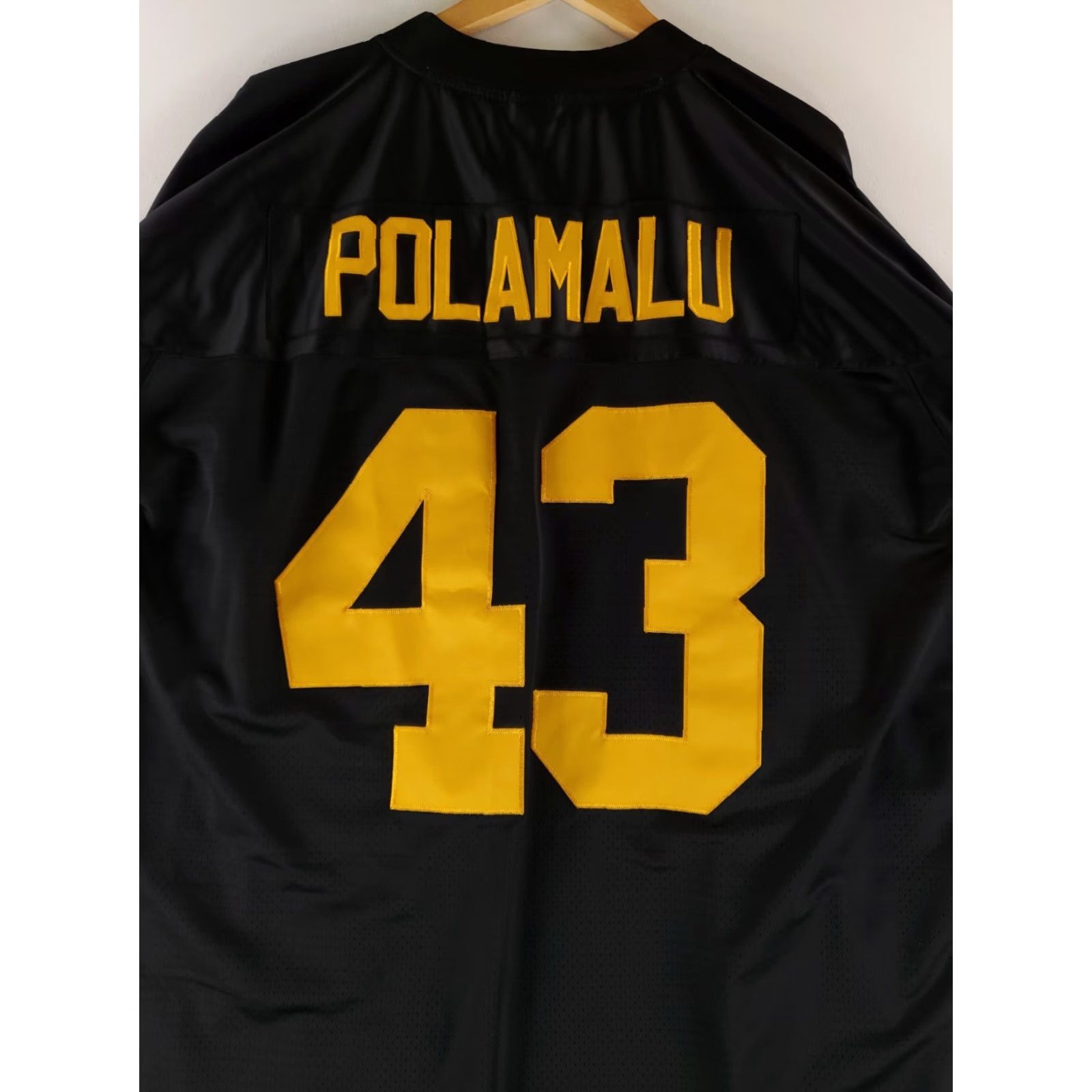 Reebok Reebok NFL Onfield Troy Polamalu Jersey Pittsburgh Steelers Black Mens XXL Size US XXL / EU 58 / 5 - 7 Thumbnail