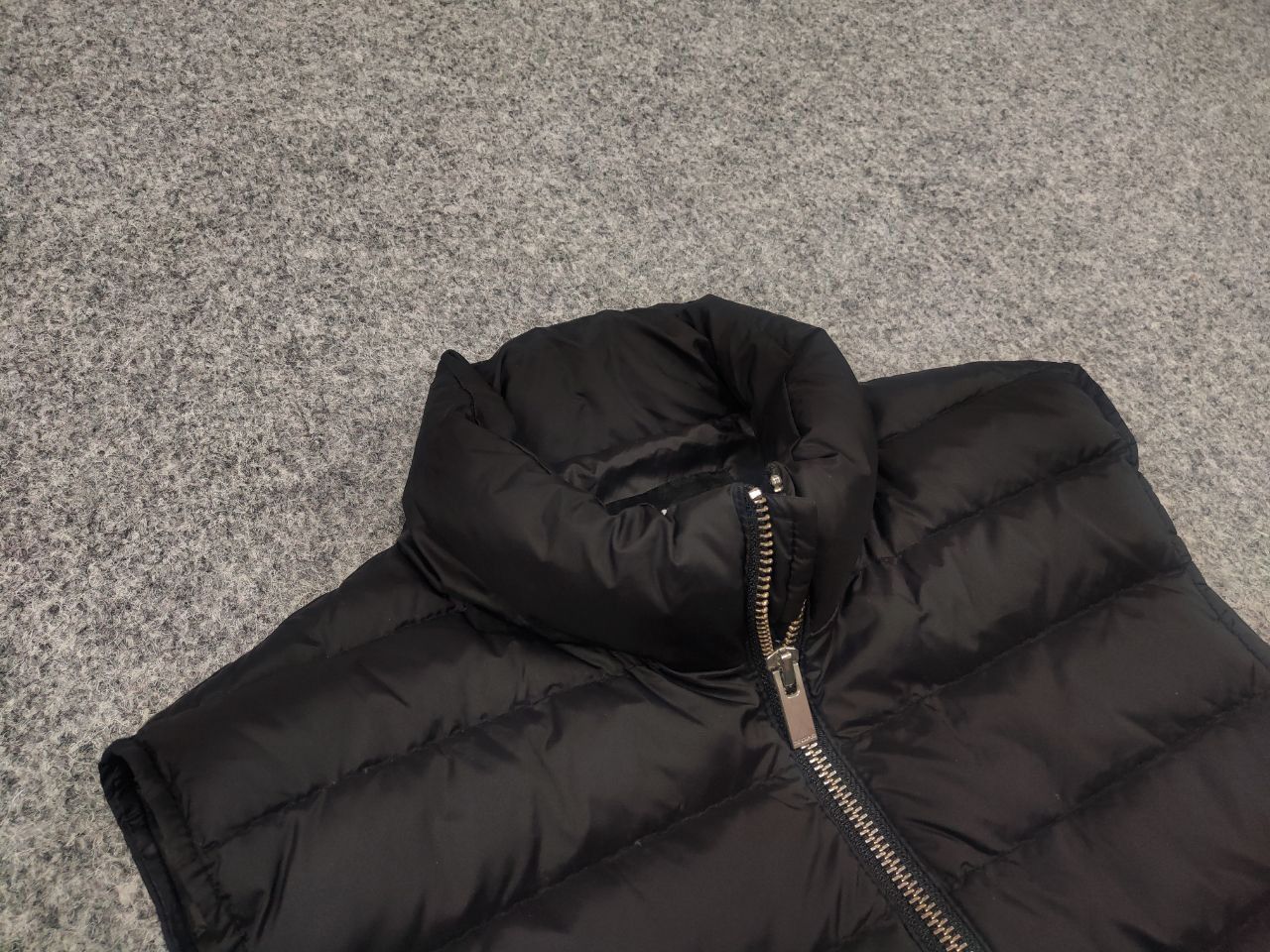 The Kooples The Kooples Design Men's black quilted vest Zip Jacket Size US S / EU 44-46 / 1 - 4 Thumbnail