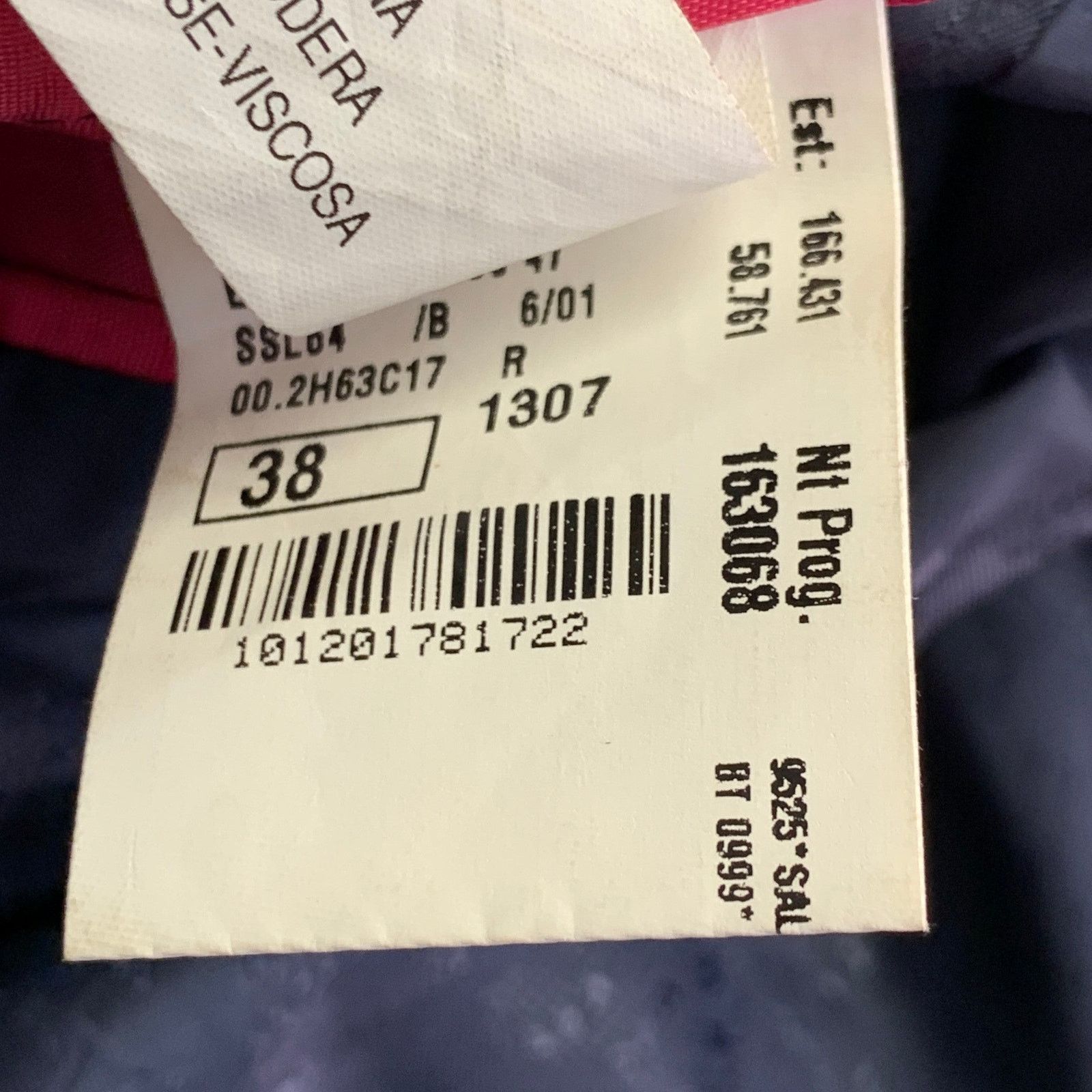 Paul Smith Size 38 Black Blue Window Pane Wool Notch Lapel Sport Coat Size 38R - 9 Thumbnail