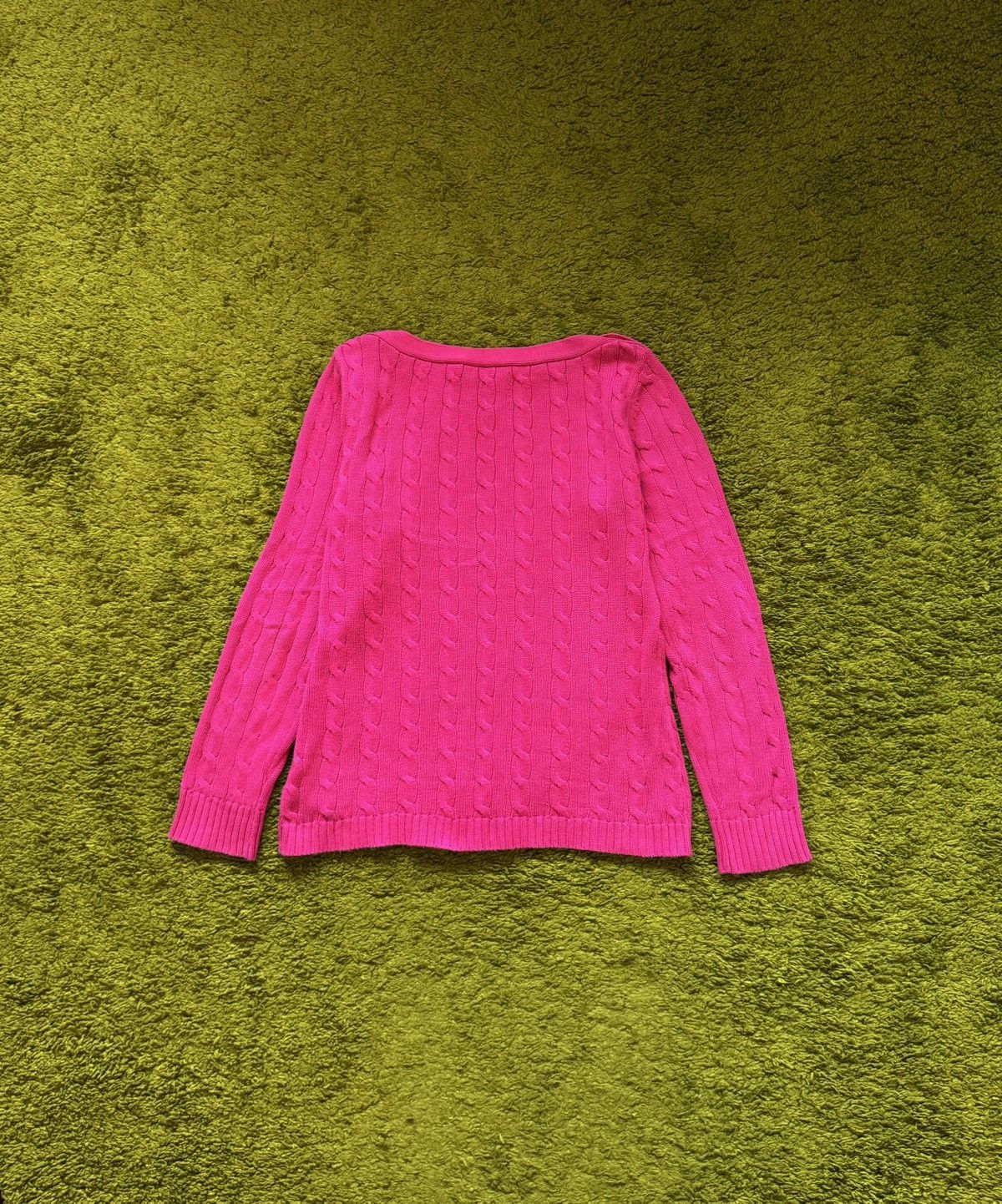 Lauren Ralph Lauren Lauren Ralph Lauren cable knit pullover sweater Size M / US 6-8 / IT 42-44 - 2 Thumbnail