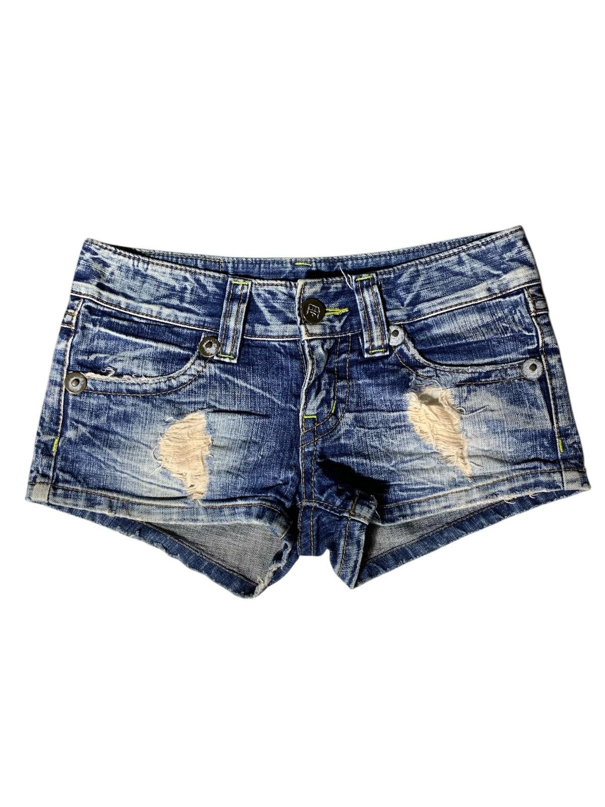 Japanese Brand D.i.a. Gyaru glitter denim shorts ☠️✨ | Grailed