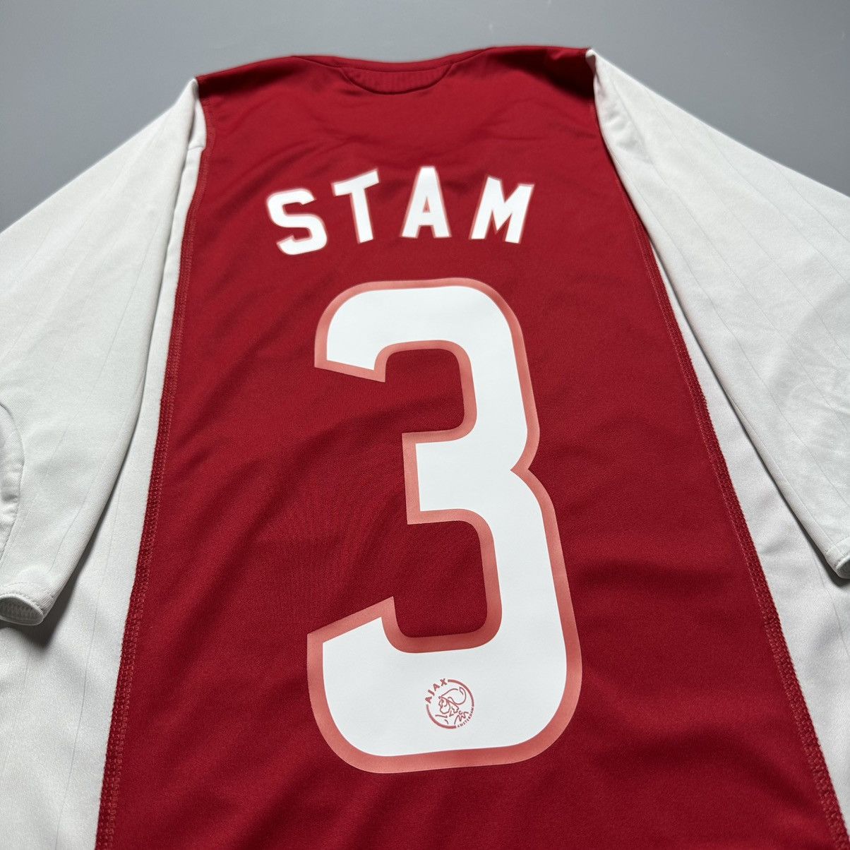 Adidas AJAX ADIDAS 2006/2007 FOOTBALL SOCCER HOME JERSEY #3 STAM Size US M / EU 48-50 / 2 - 9 Thumbnail