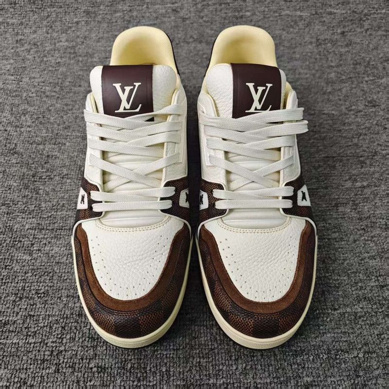 Louis Vuitton Louis Vuitton Trainer Low Top Sneakers for Unisex -2508 Size US 7 / EU 40 - 2 Thumbnail