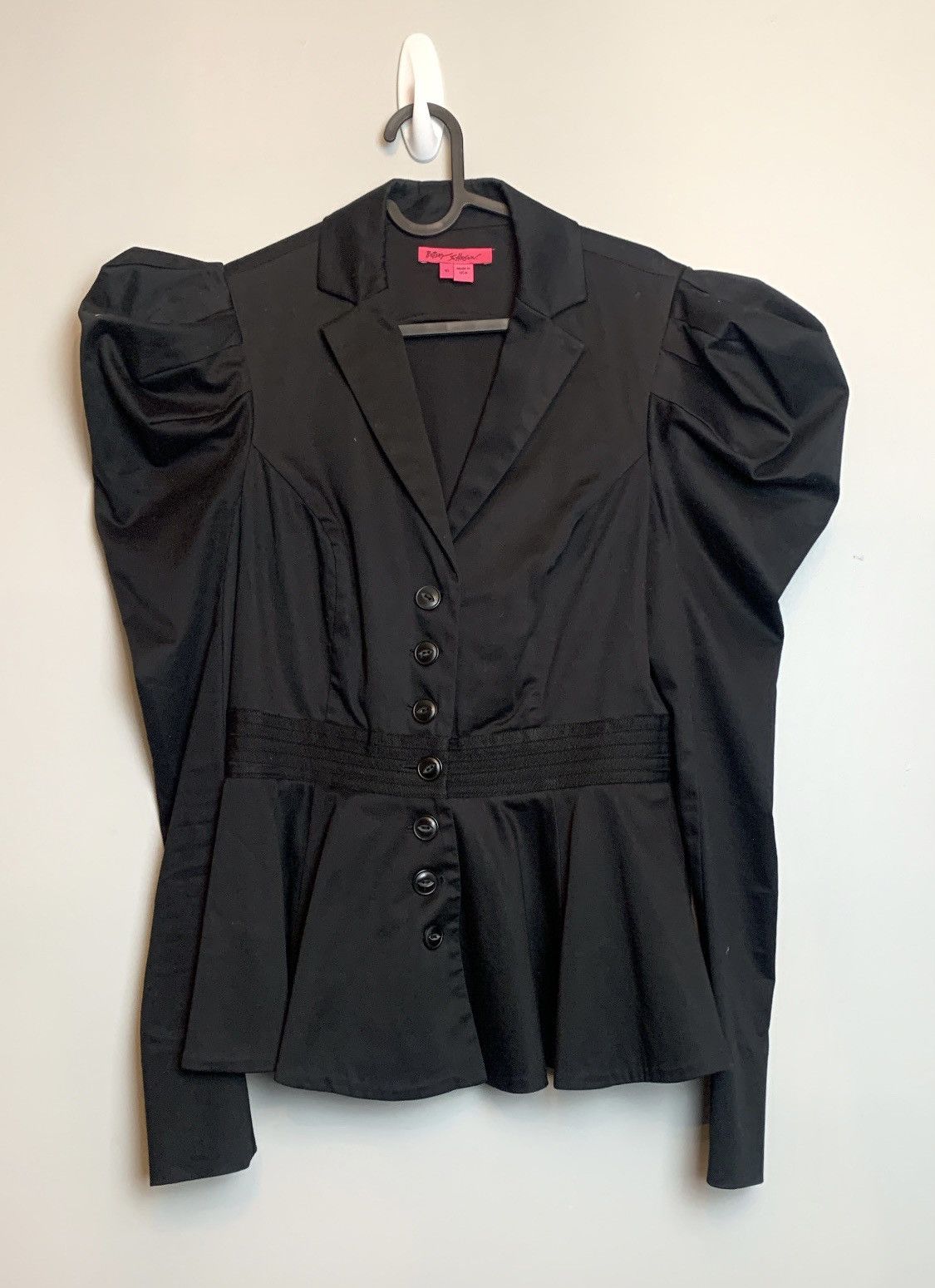 Betsey Johnson 2011 Spring Blazer. Seen on Runway in color blue Size S / US 4 / IT 40 - 1 Thumbnail
