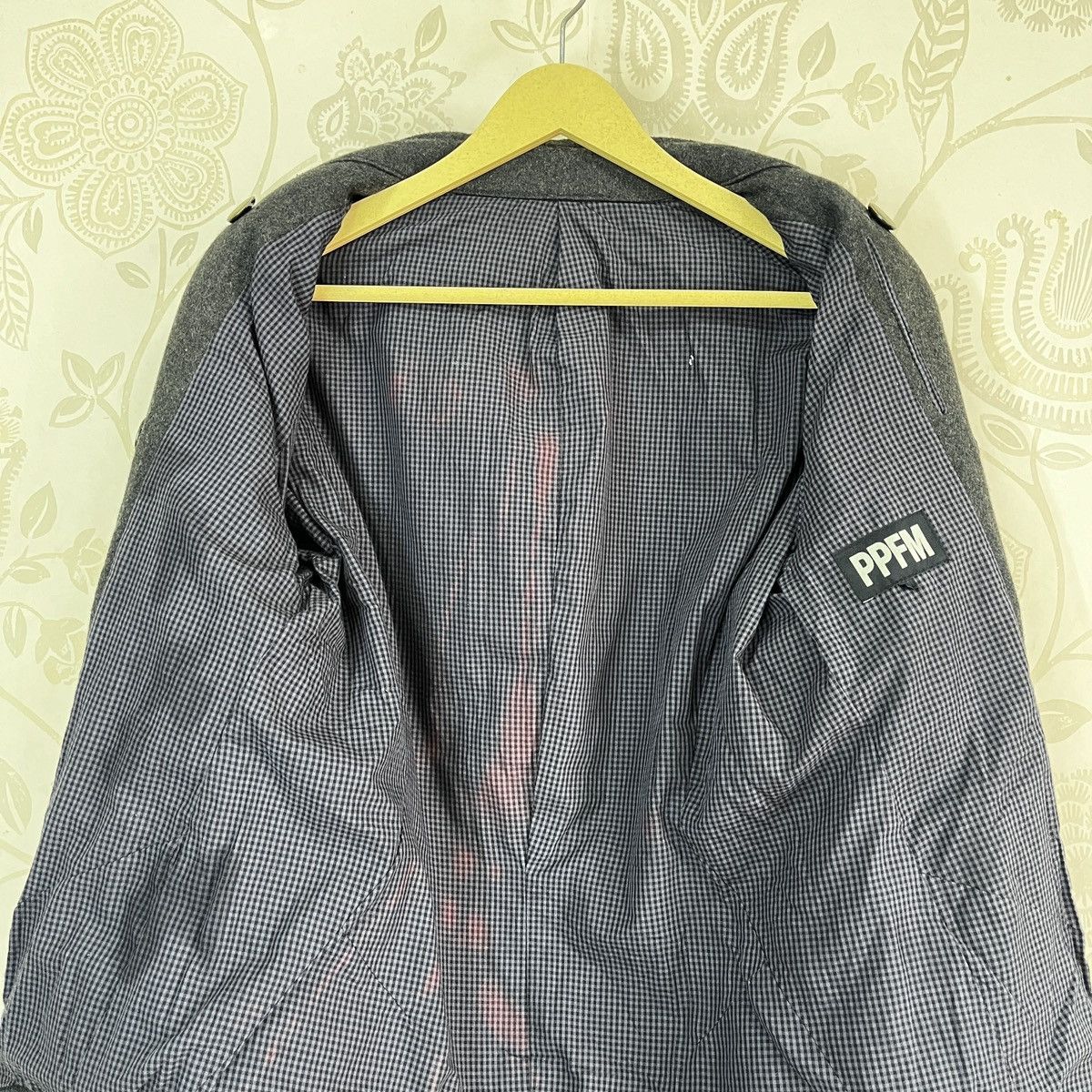 PPFM × Vintage Vintage PPFM Fishtail Double Breasted Wool Jacket Size US M / EU 48-50 / 2 - 14 Thumbnail