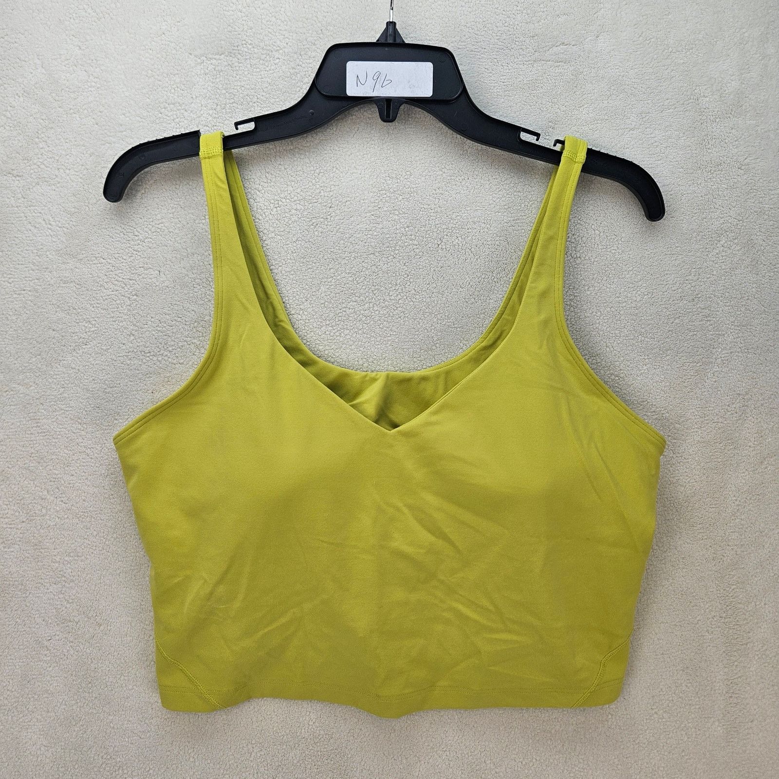 Lululemon LULULEMON WOMEN'S 14 ALIGN TANK BRA GYM LW1CW8S MUSTARD Size XL / US 12-14 / IT 48-50 - 1 Thumbnail