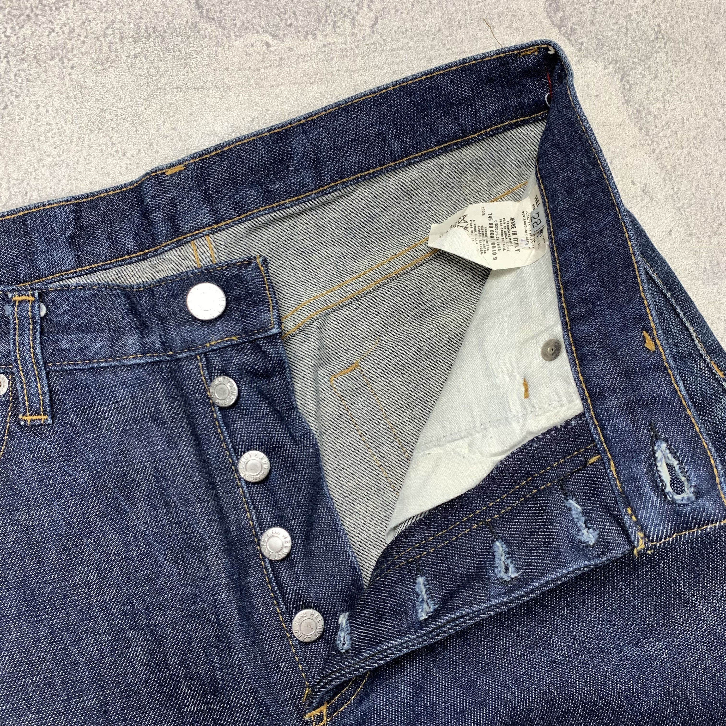 Helmut Lang 1999 Helmut Lang Classic Raw Denim Italian Cut Size US 28 / EU 44 - 7 Thumbnail