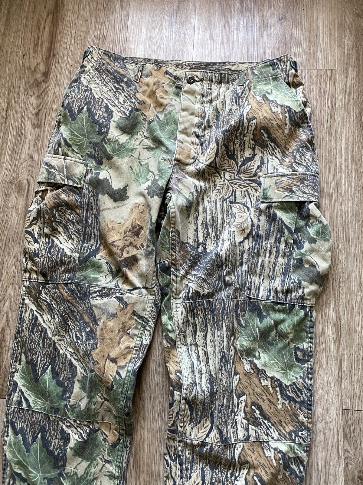 Realtree Real Tree Camo Baggy Cargo Pants Size US 38 / EU 54 - 3 Thumbnail