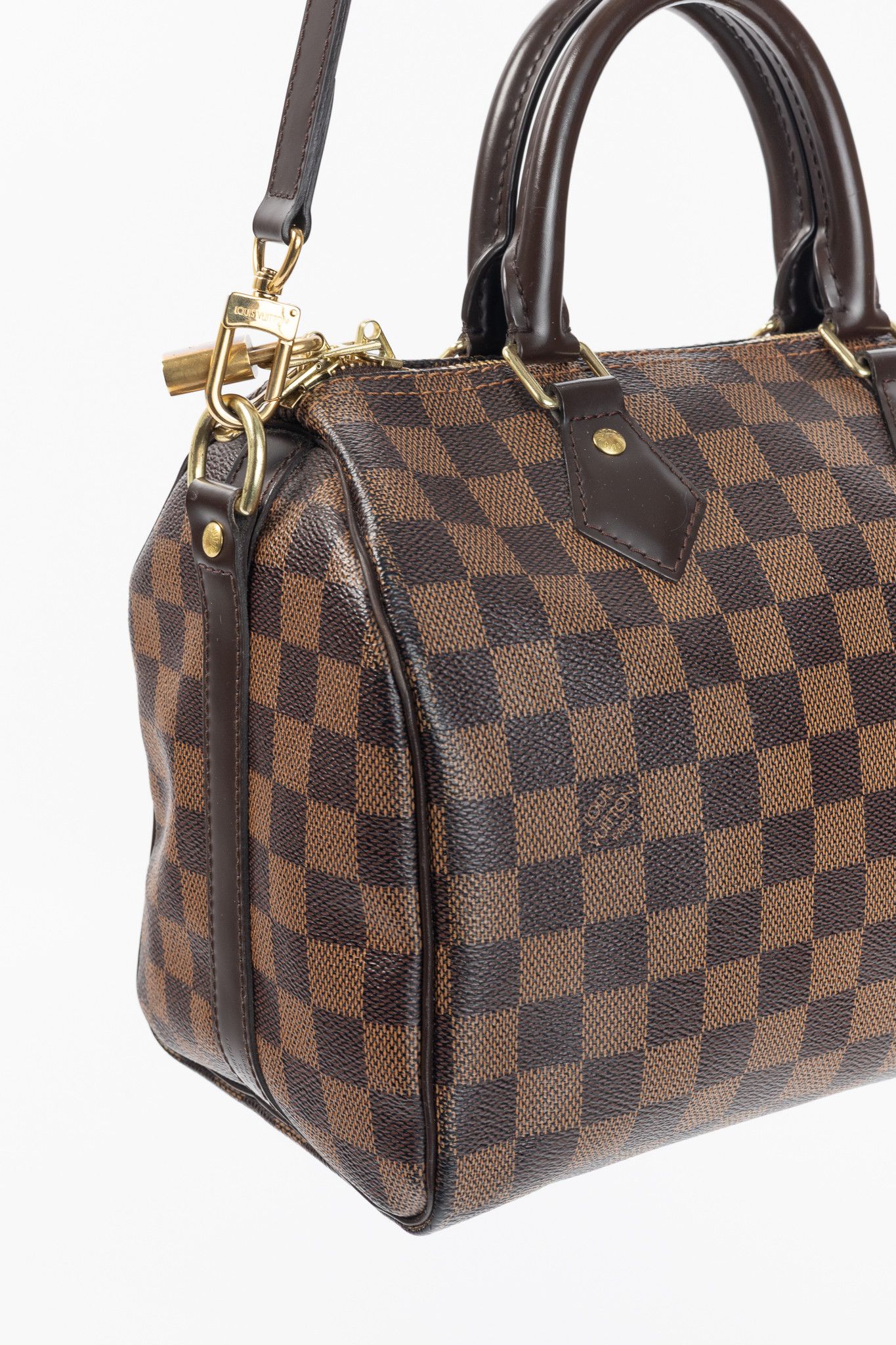 Louis Vuitton Louis Vuitton Speedy Bandouliere NM 25 Damier Canvas Handbag Size ONE SIZE - 9 Thumbnail