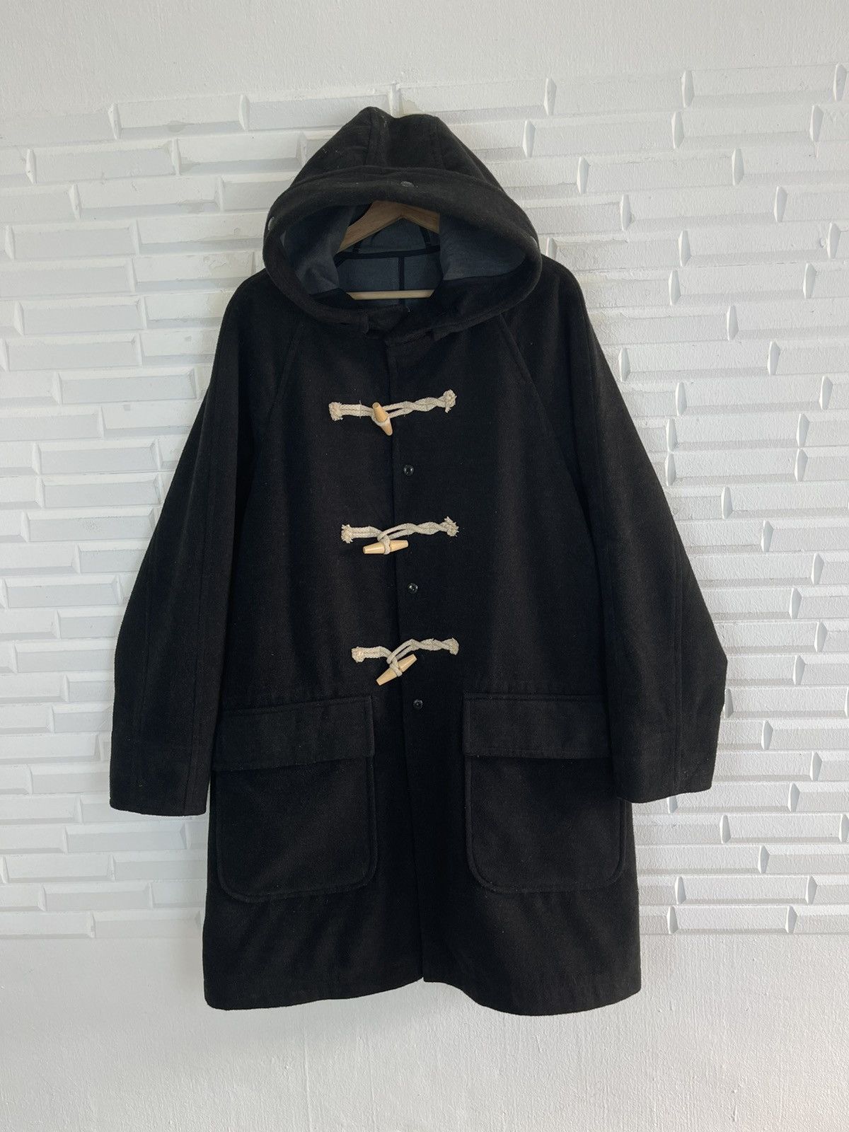 Beams Plus VINTAGE BEAMS DUFFLE LONG COAT WINTER Size US M / EU 48-50 / 2 - 2 Thumbnail