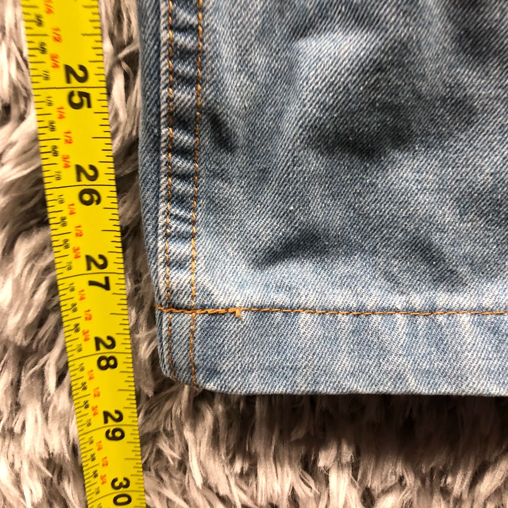 Vintage Duke Jeans Size 38 Mens Mid Rise Straight Leg Stone Wash Blue Denim Jeans Size US 38 / EU 54 - 3 Thumbnail