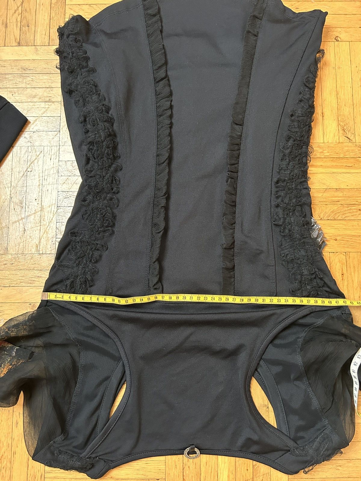 Other Vintage Mesh Top Body Ring Save The Queen JPG Style Size XL / US 12-14 / IT 48-50 - 18 Thumbnail