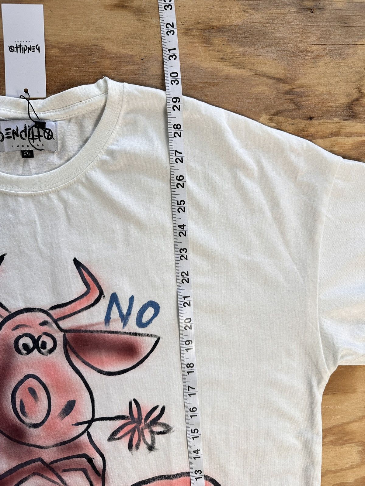 Other RARE BENDITTO THREADS “NO MILK NO MORE” GRAPHIC TEE | XXL Size US XXL / EU 58 / 5 - 5 Thumbnail