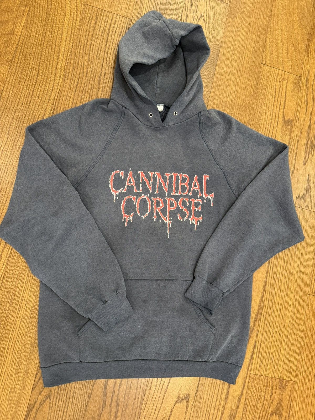 Band Tees 1996 Cannibal Corpse Vile Release Hoodie Size US XL / EU 56 / 4 - 2 Thumbnail