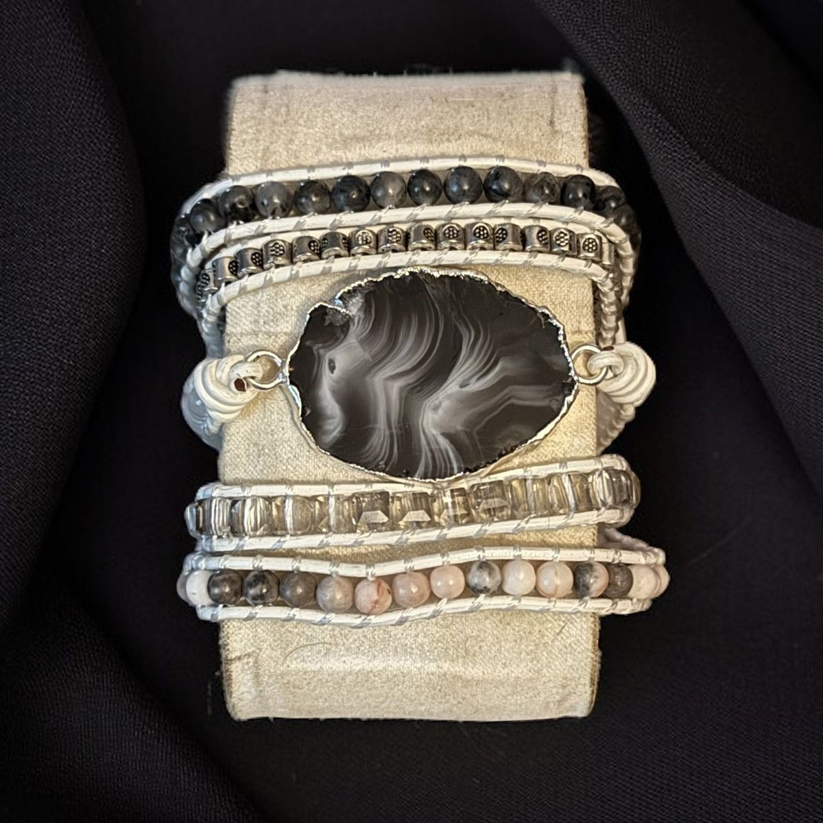 Other Woven bead quartz wrap bracelet Size ONE SIZE - 1 Thumbnail