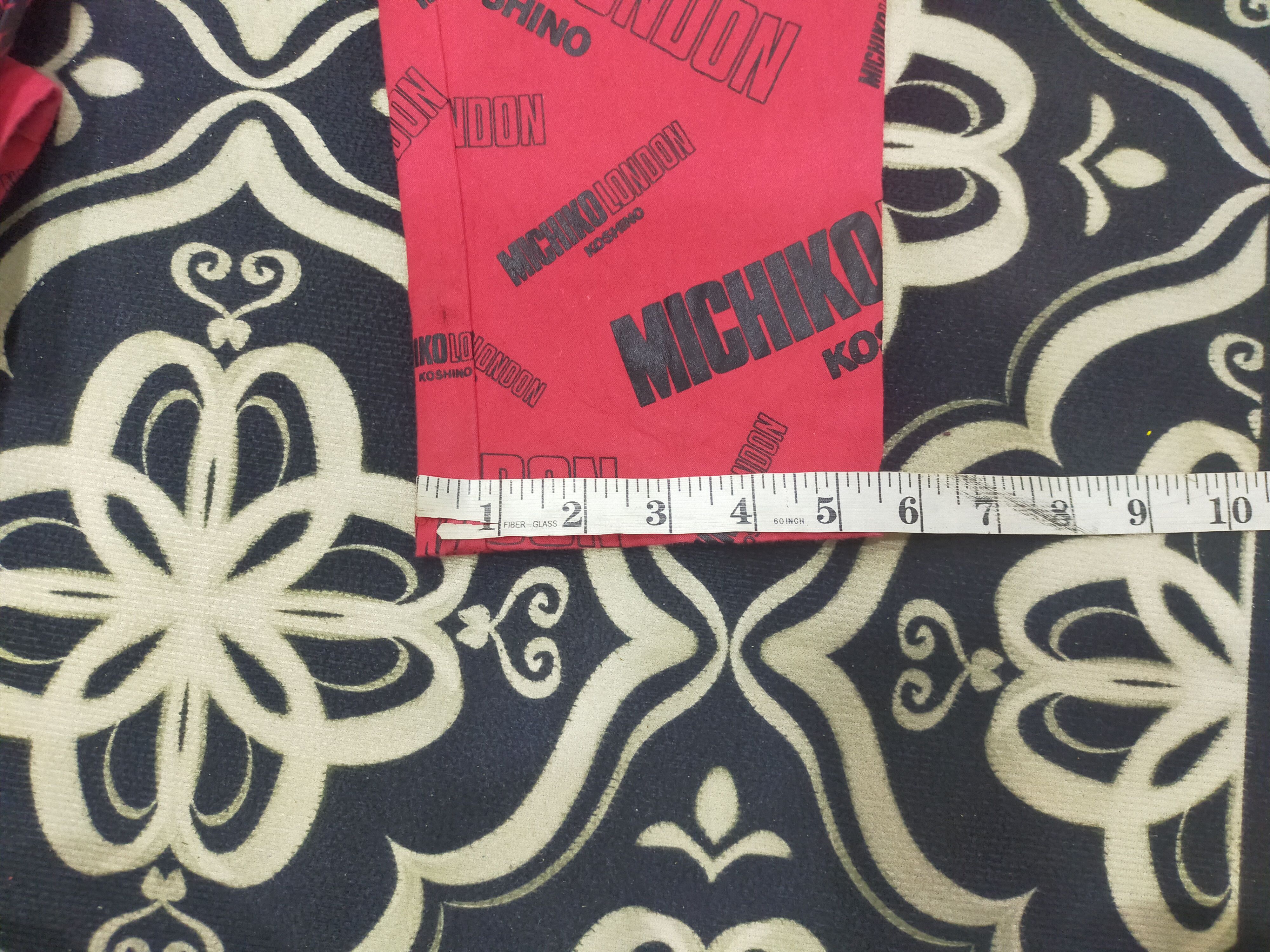 Hysteric Glamour Michiko London Koshino Full Printed Skinny Stretch Size US 29 - 14 Thumbnail