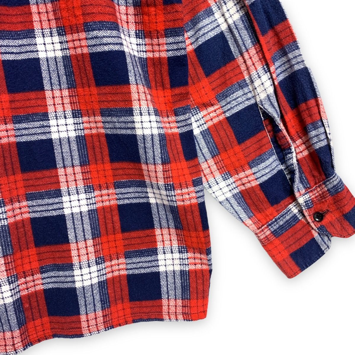 Needles 🇯🇵 Needles Rebuild Ribbon Cut Flannel Shirt Remake Size US M / EU 48-50 / 2 - 6 Thumbnail