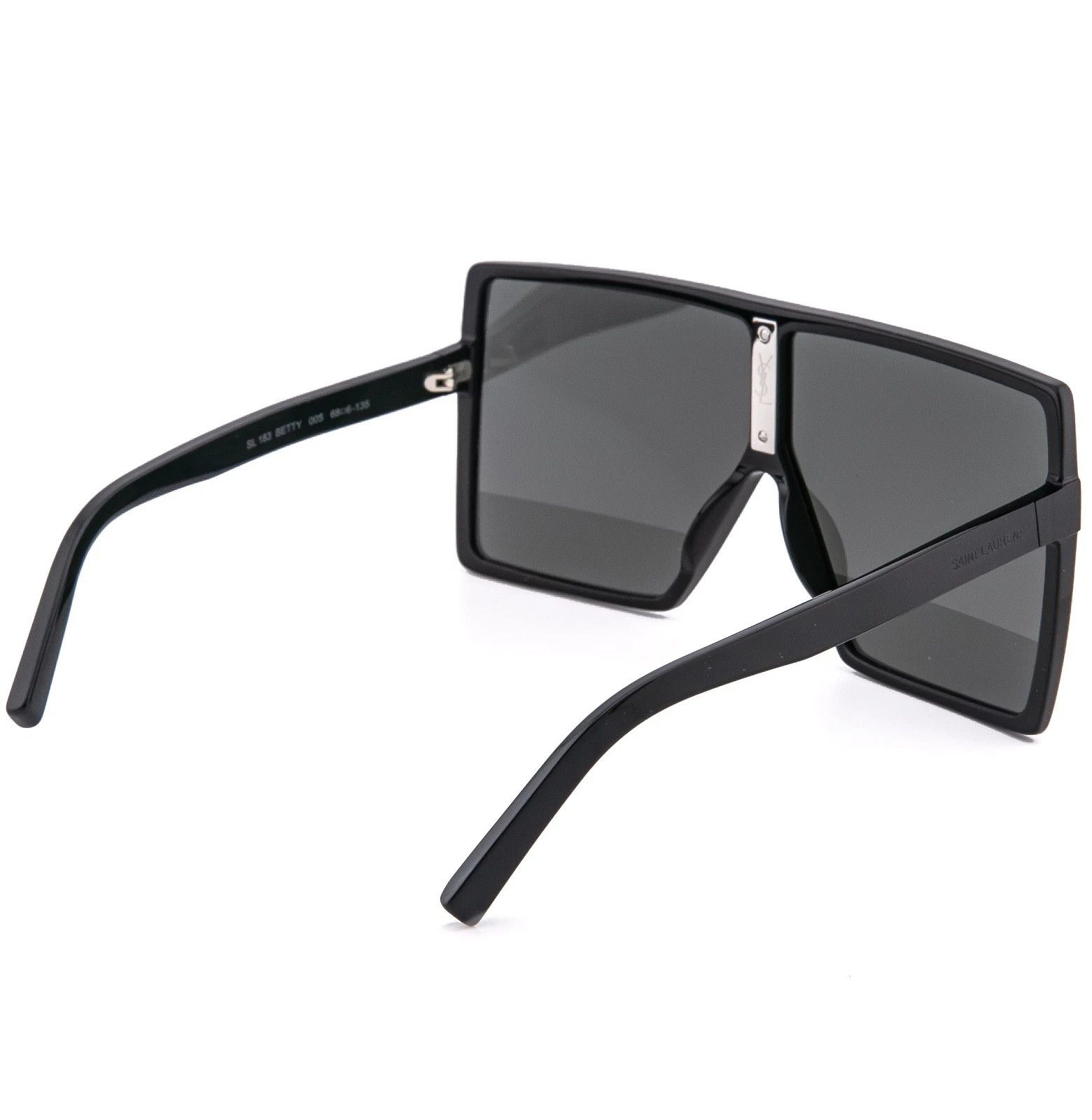 Saint Laurent Paris SAINT LAURENT Betty Wave 183 Sl183 Black 005 Sunglasses Size ONE SIZE - 3 Thumbnail