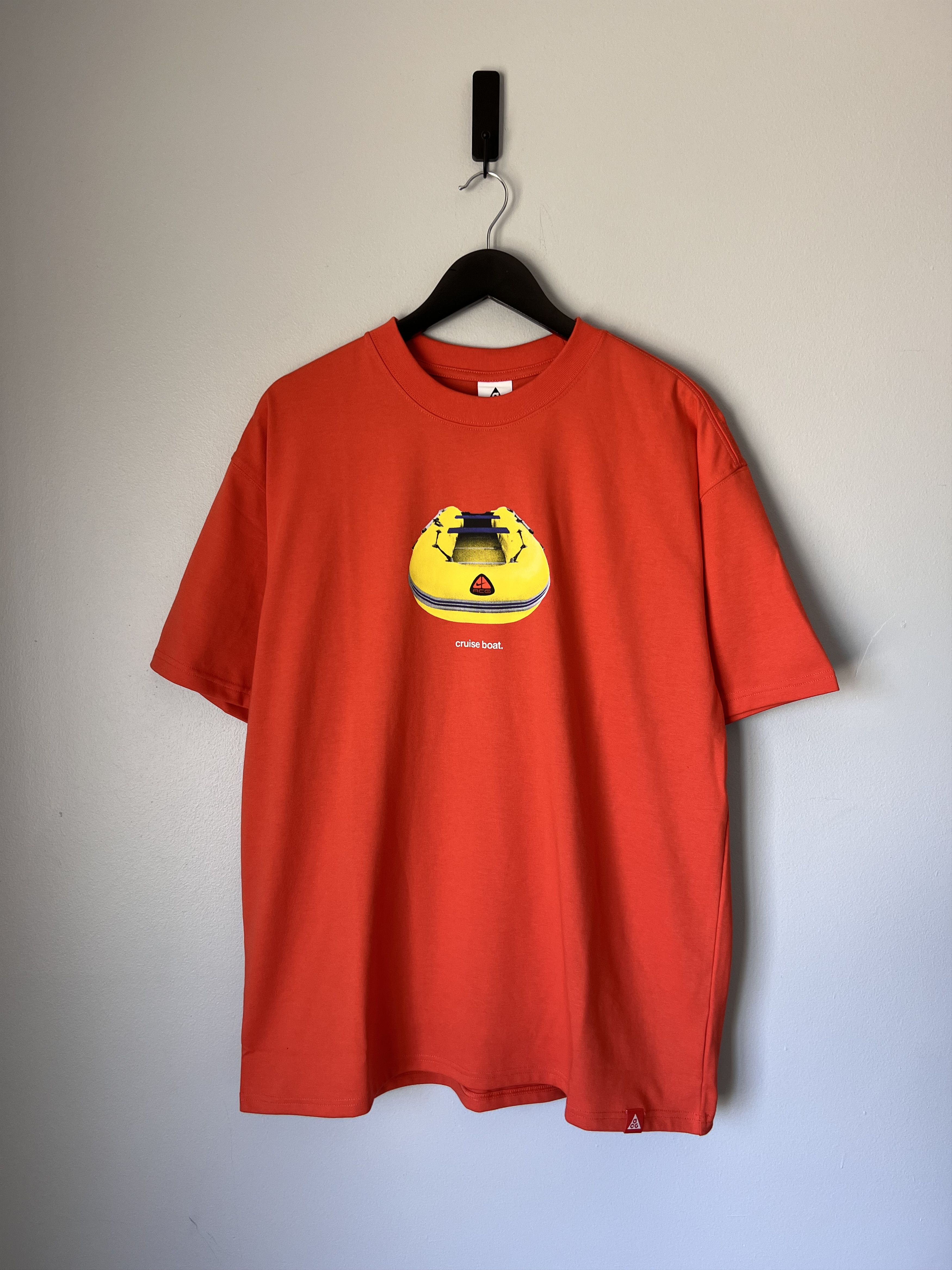 Nike ACG Nike ACG Cruise Boat Tee in Orange Size US M / EU 48-50 / 2 - 2 Thumbnail