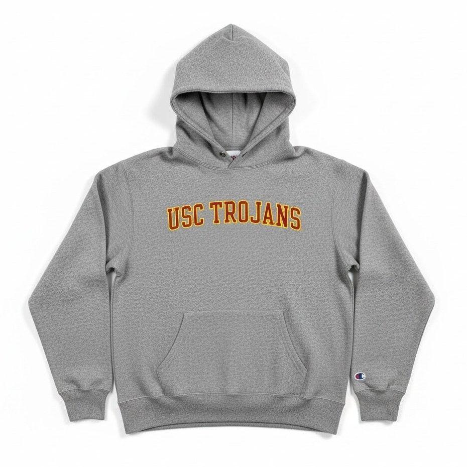 Other USC Trojans Size Large League Gray Hoodie Sweatshirt $55 Size L / US 10 / IT 46 - 1 Thumbnail