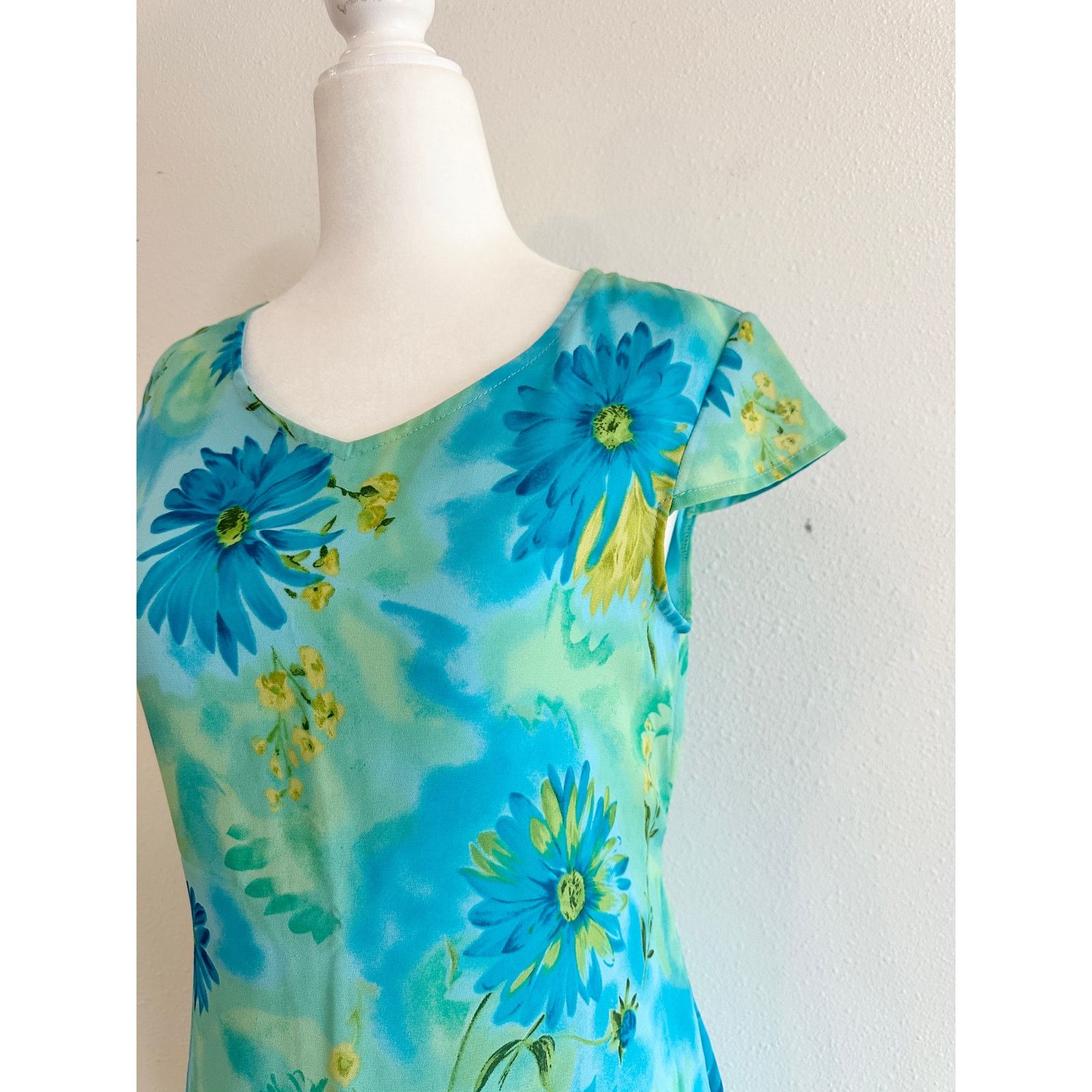 Other 90s Y2K Daisy Midi Dress Size S / US 4 / IT 40 - 15 Thumbnail
