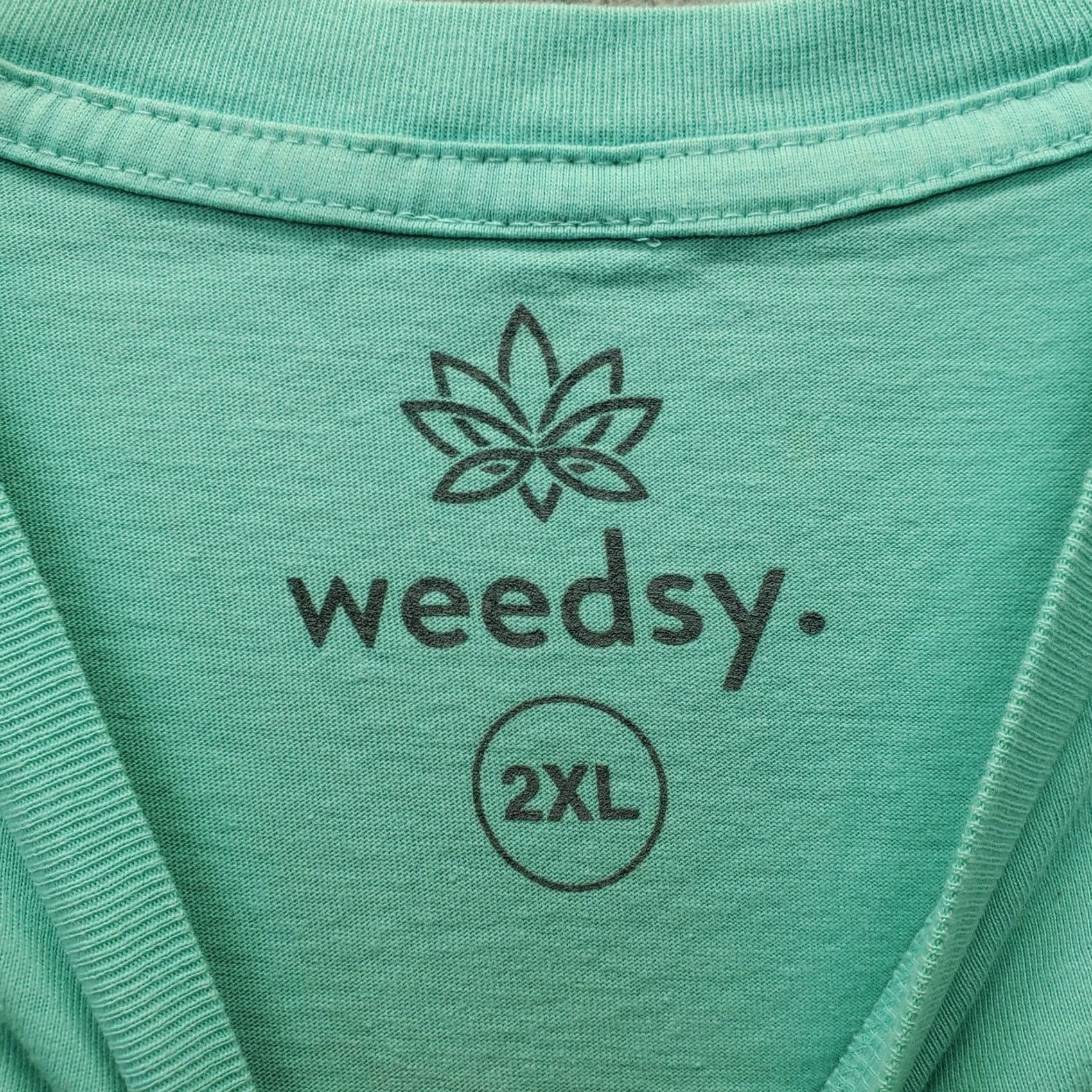 Vintage Weedsy Shirt Mens Size 2XL Long Sleeve Multi Logo Pullover Crew Neck Size US XXL / EU 58 / 5 - 6 Thumbnail